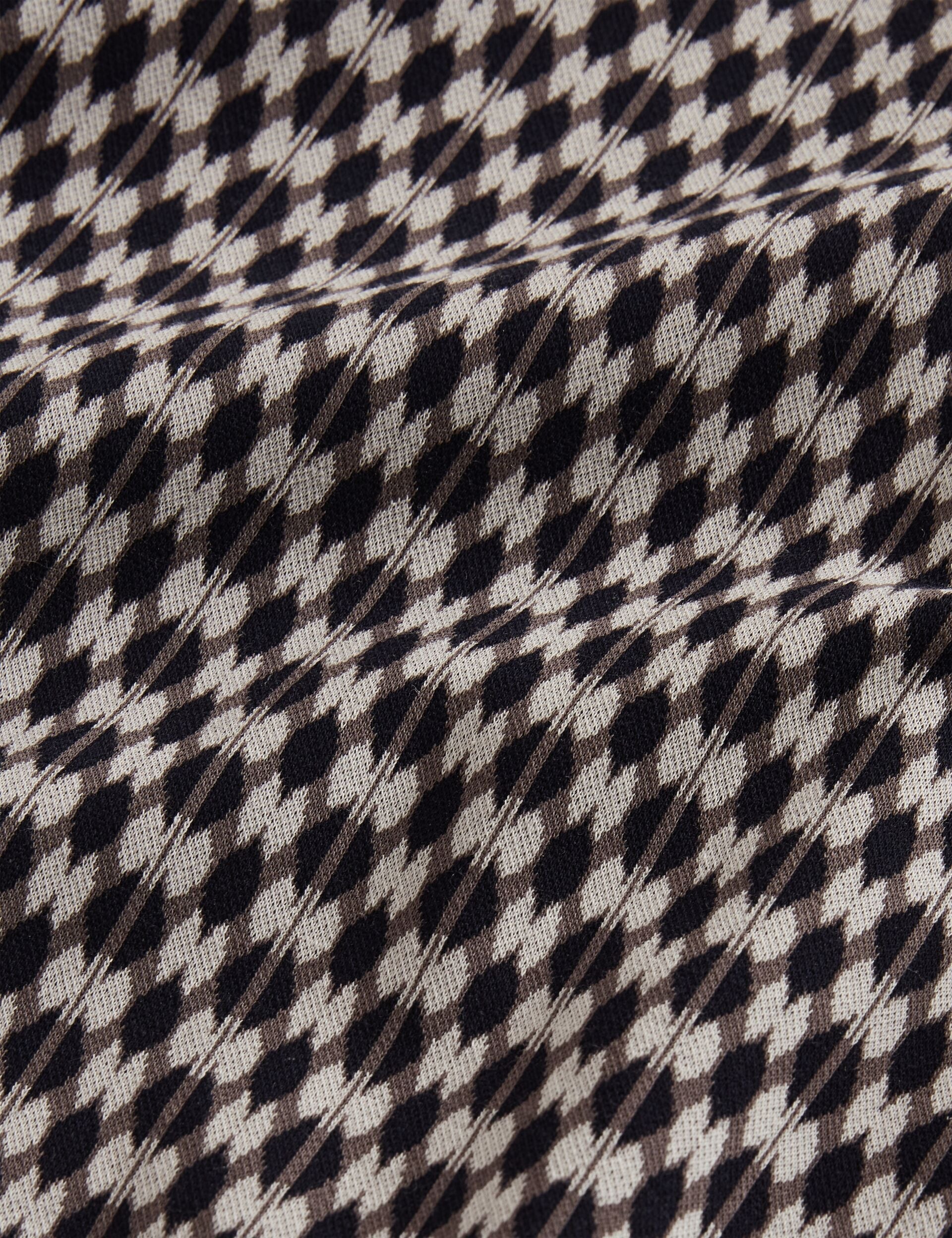 Ted Baker Ernist Mini Argyle Jacquard Knit Polo Shirt