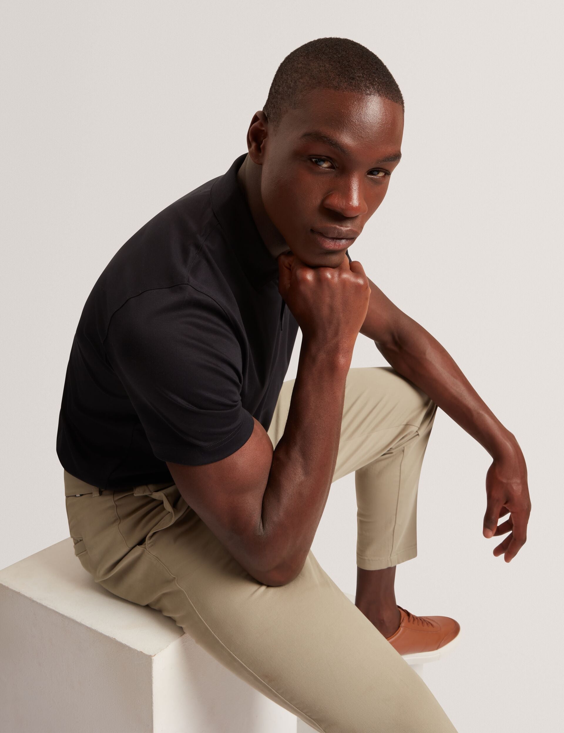 Ted Baker Connall Soft Touch Cotton Short Sleeve Polo
