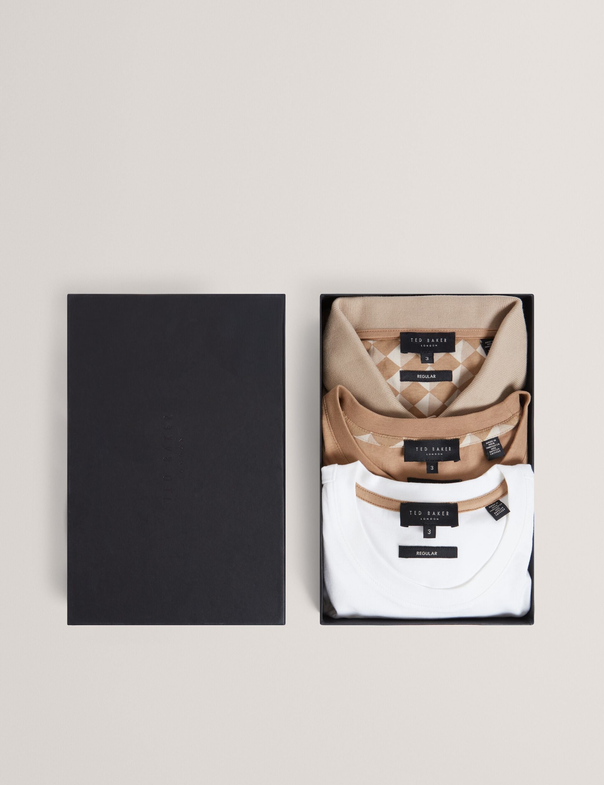 Ted Baker Mayison Geometric Jersey Top Set 3 Pack