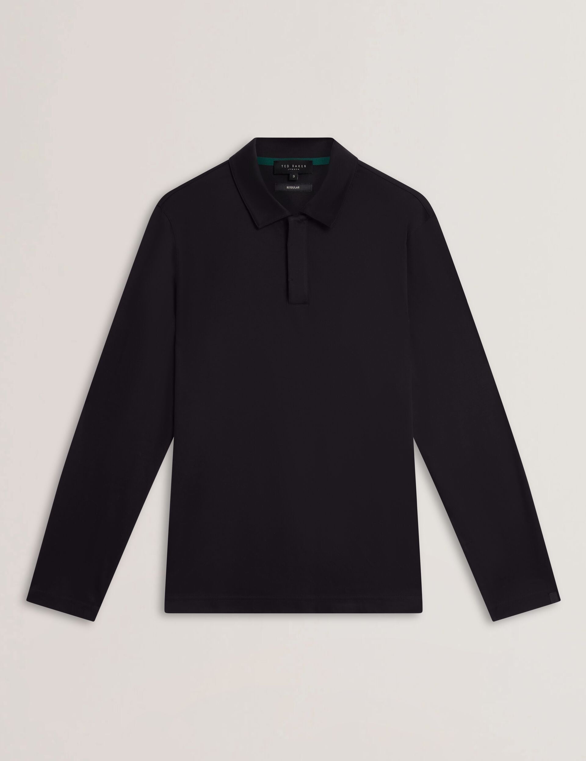 Ted Baker Ignac Soft Touch Jersey Long Sleeve Polo