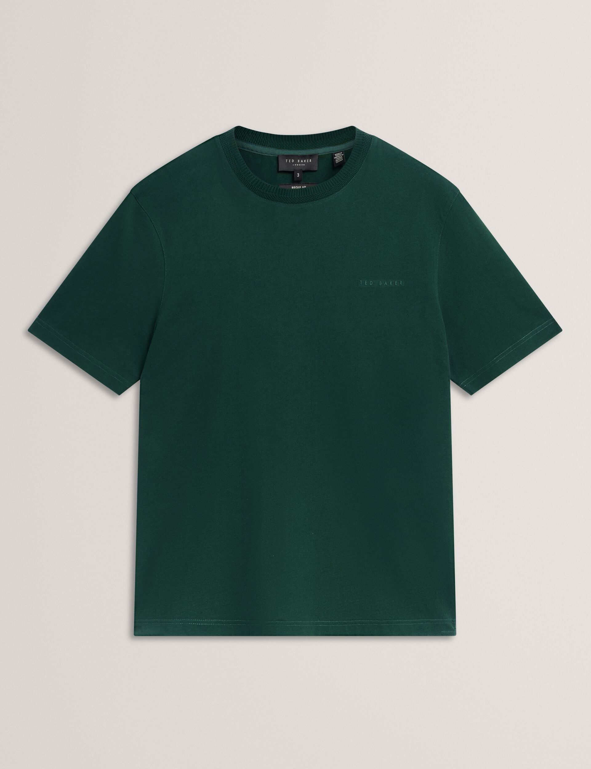 Ted Baker Lierts Branded Honeycomb Trim Tshirt