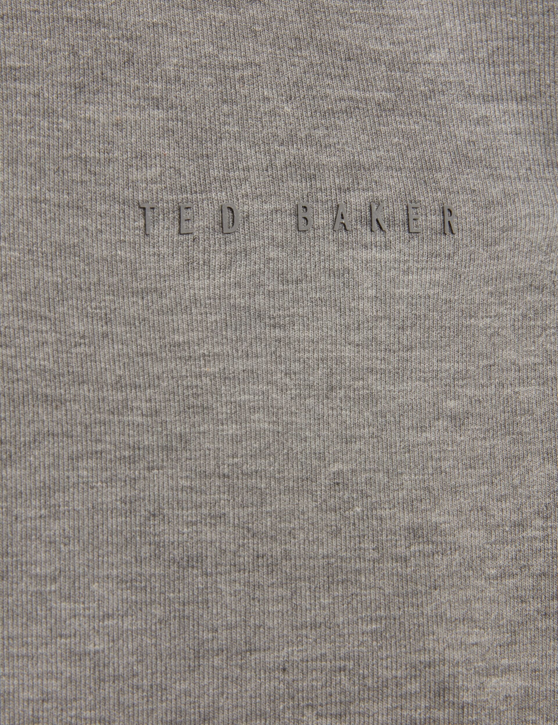 Ted Baker Crabtre Stretch Cotton Zip Neck Sweatshirt