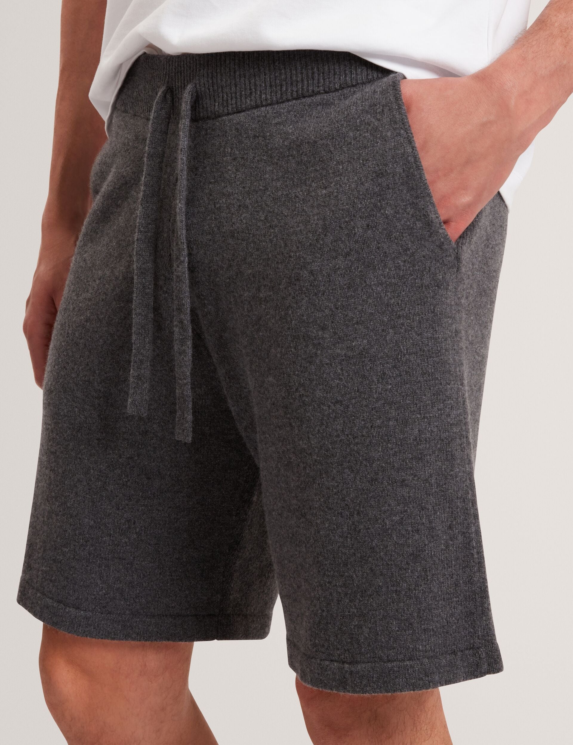 Ted Baker Owaine Wool Knit Straight Leg Shorts