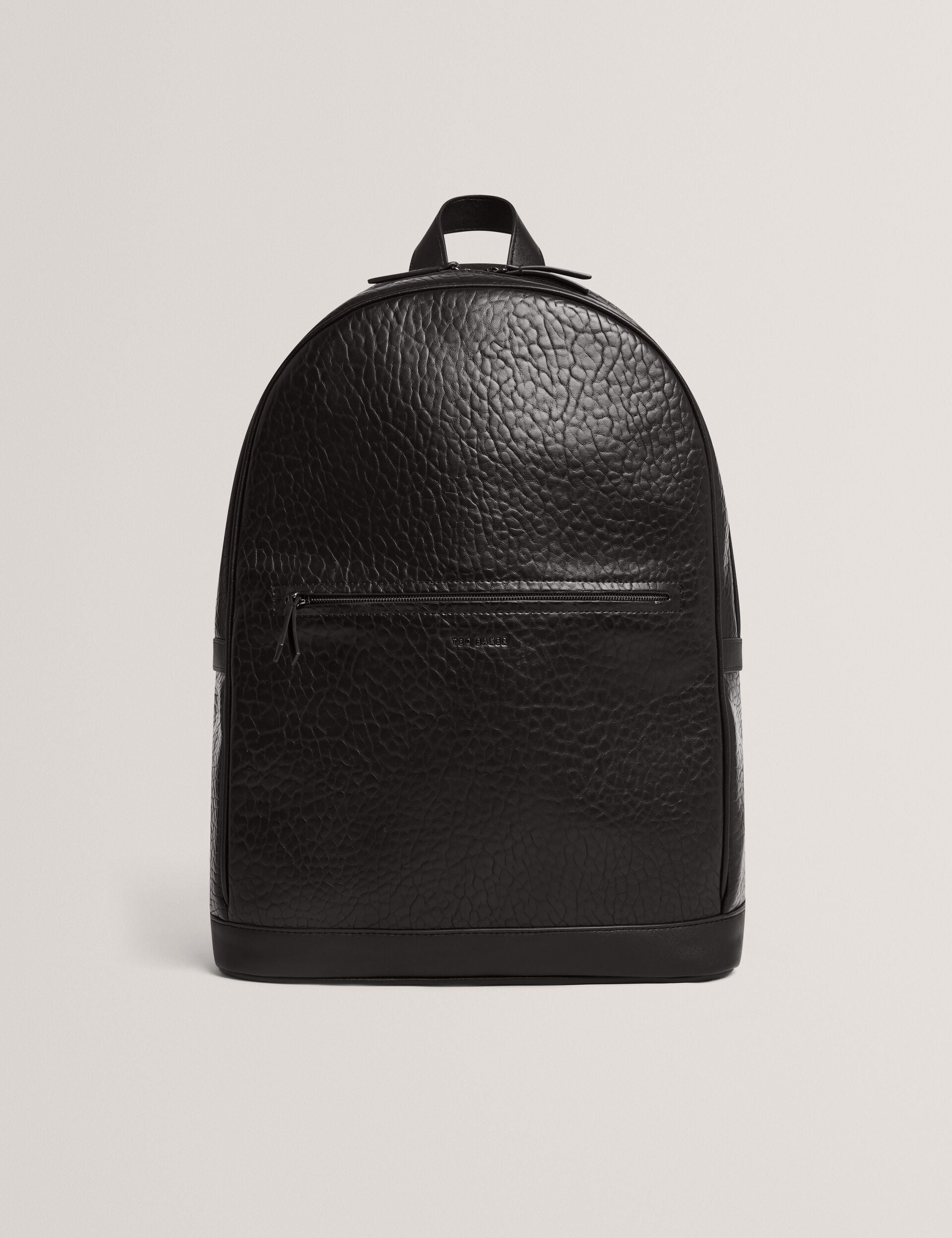 Ted Baker Periin Pebbled Faux Leather Laptop Backpack