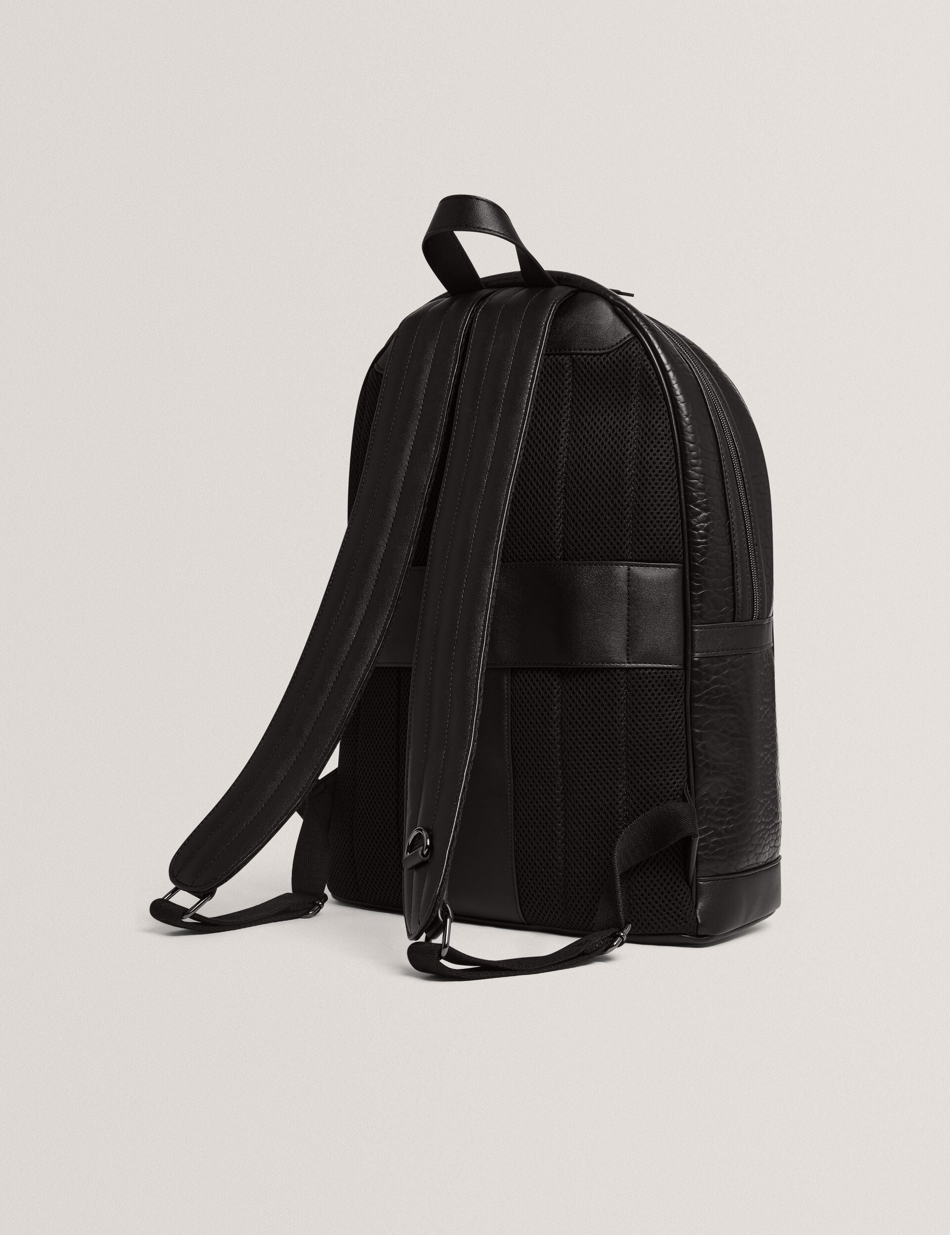 Ted Baker Periin Pebbled Faux Leather Laptop Backpack