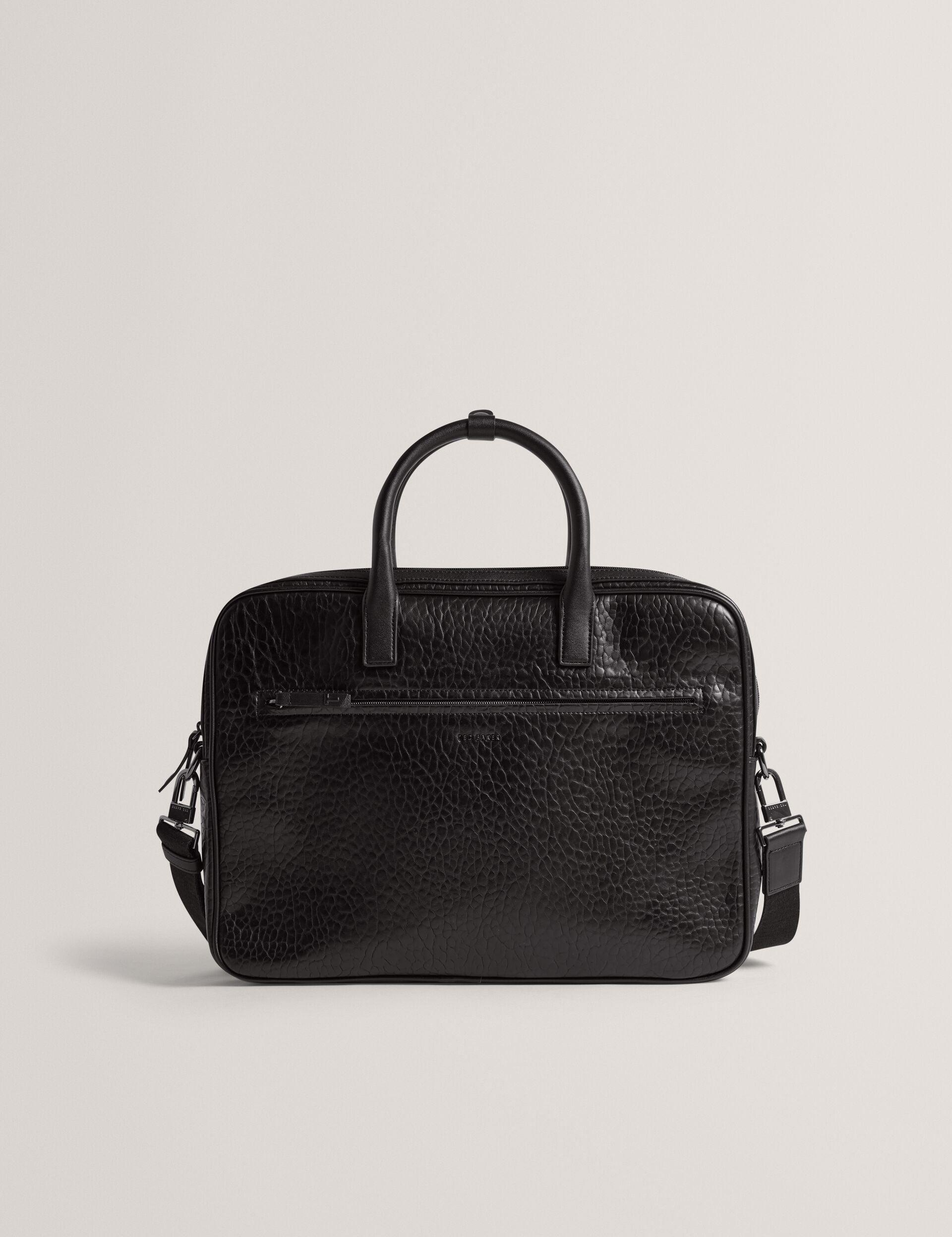 Ted Baker Pedrro 15Inch Pebbled Faux Leather Laptop Bag