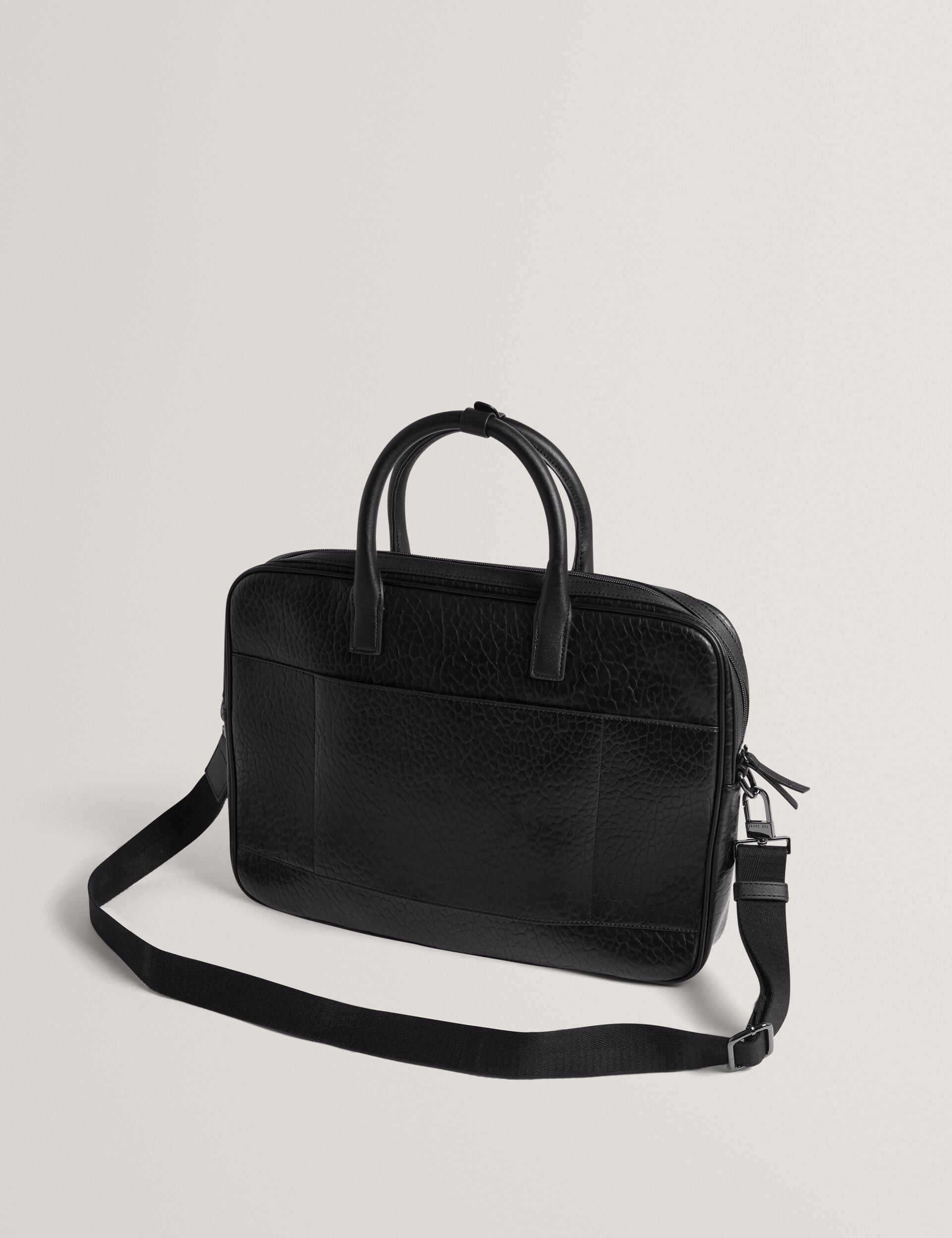 Ted Baker Pedrro 15Inch Pebbled Faux Leather Laptop Bag