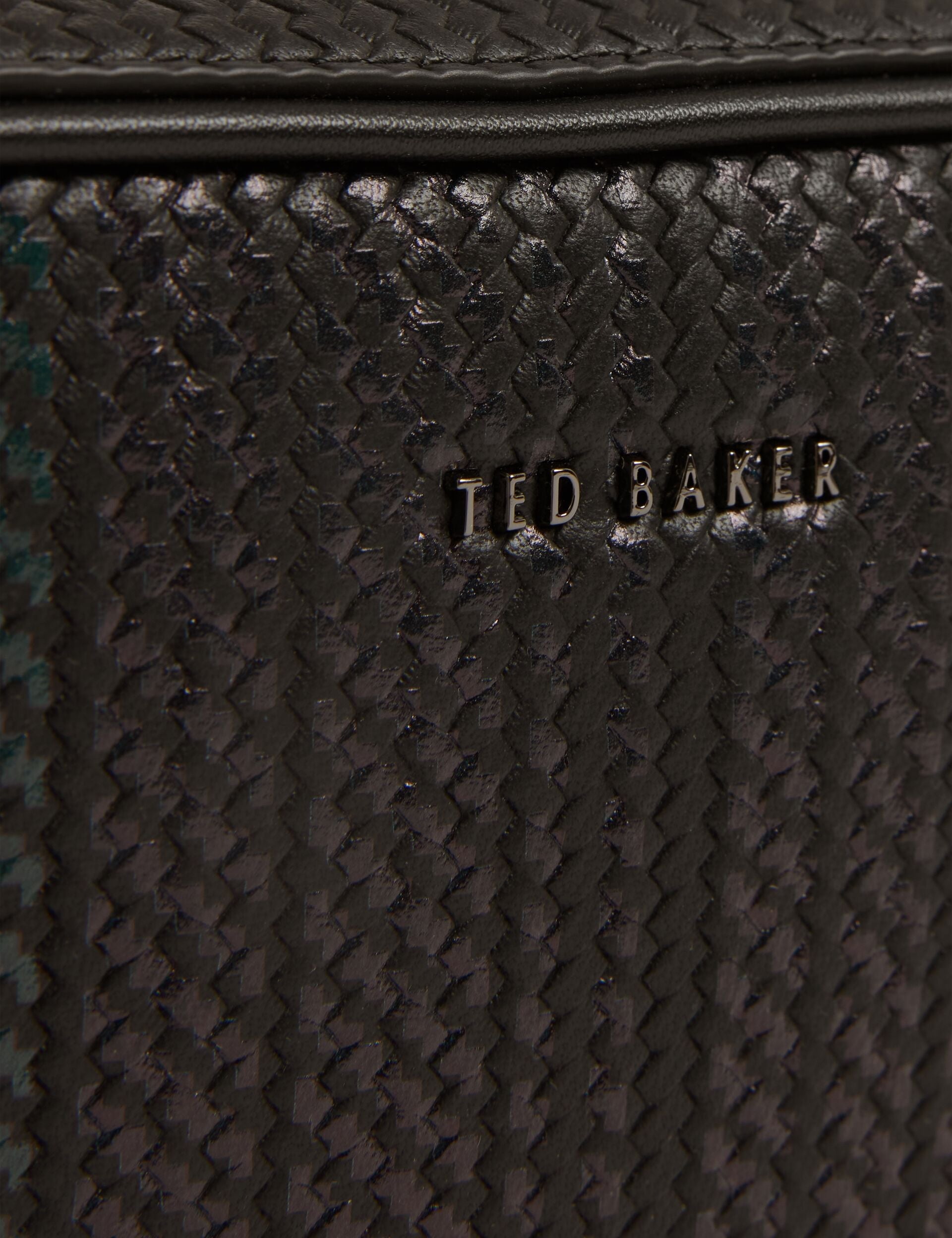 Ted Baker Walt Striped Woven Pu Crossbody Bag