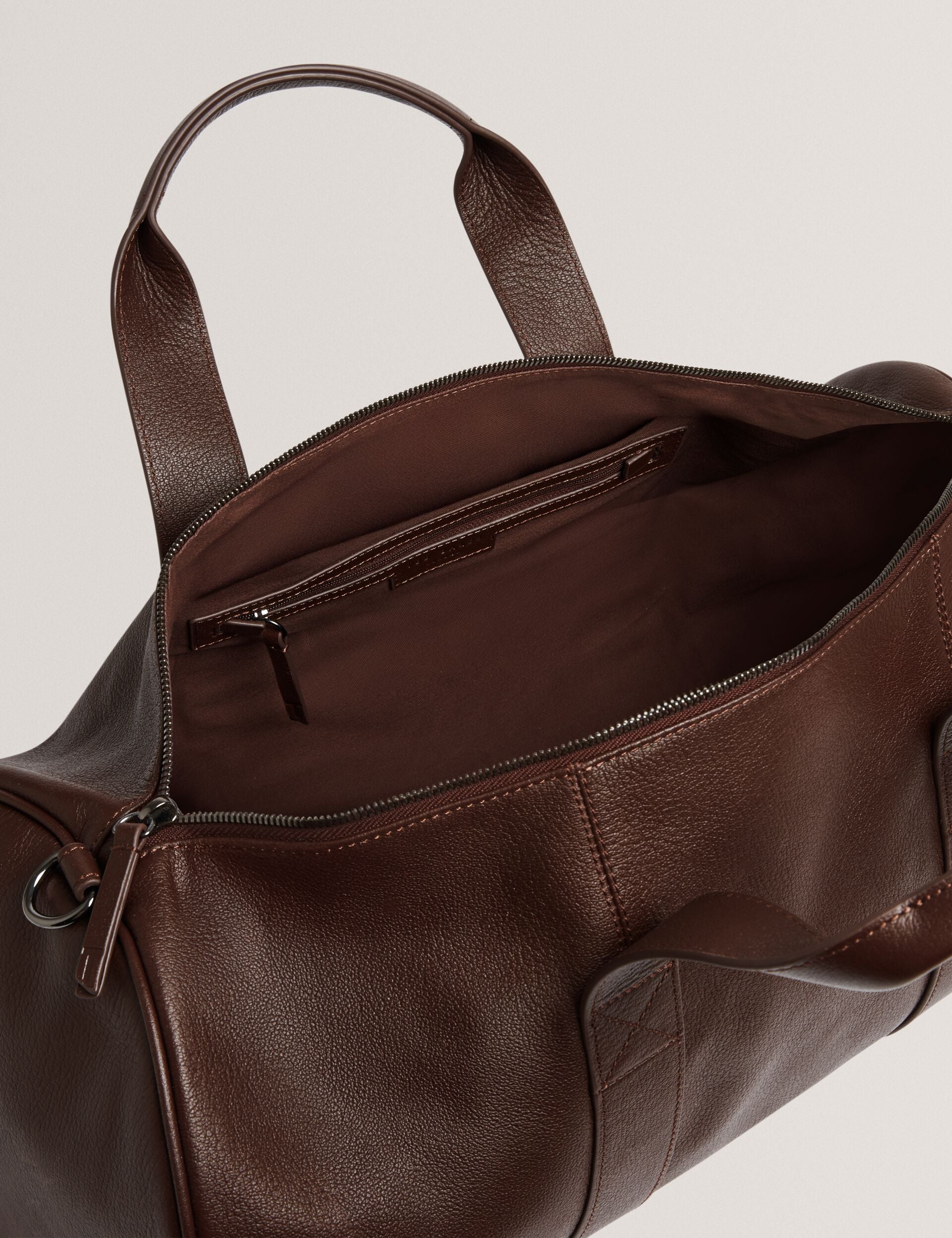 Ted Baker Grantly Leather Overnight Duffle Bag