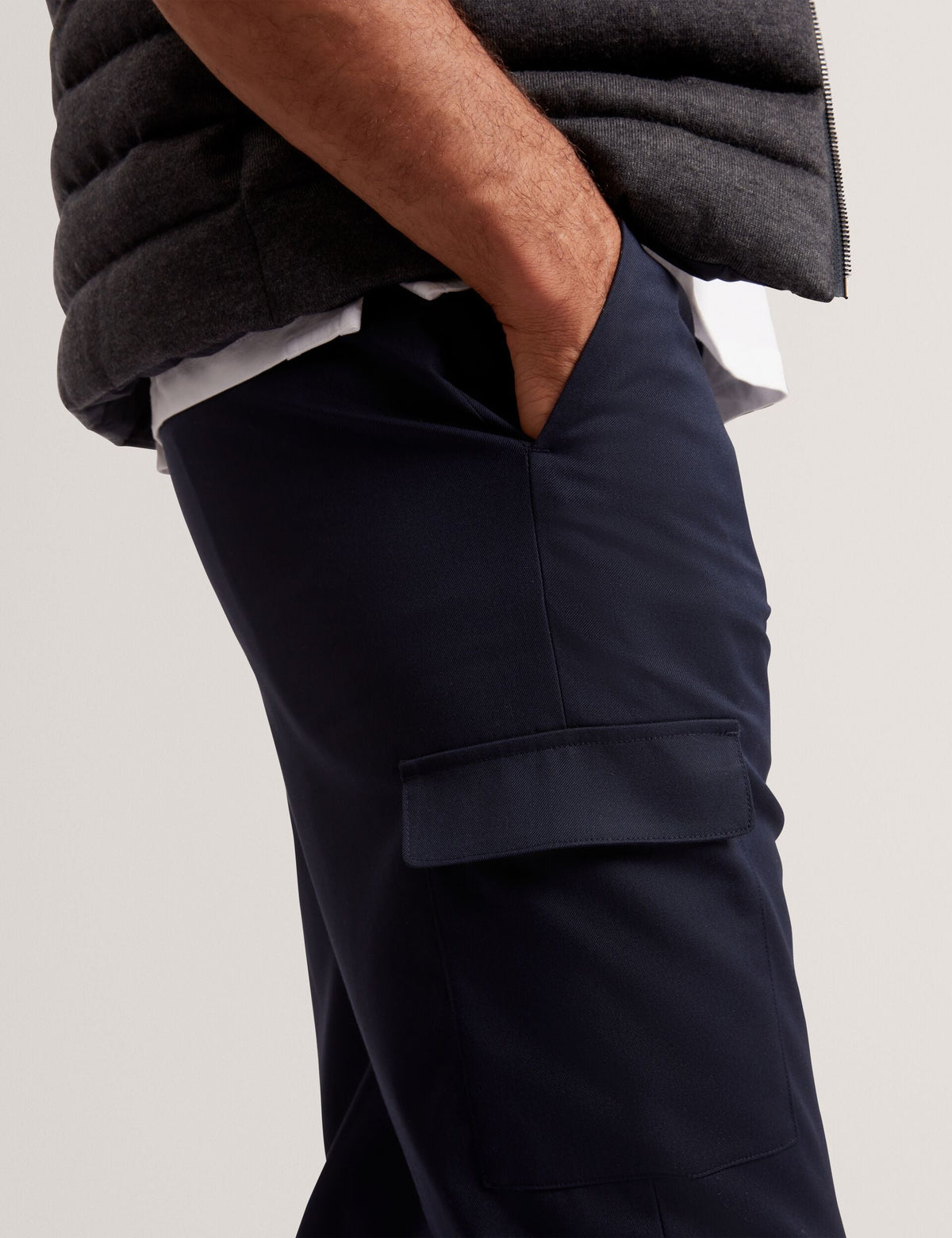 Ted Baker Lional Slim Fit Smart Cargo Trousers