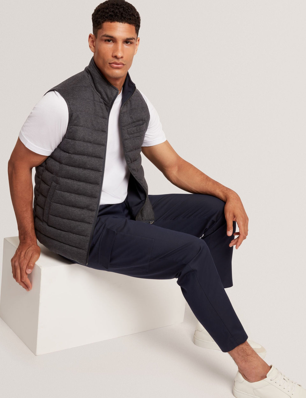 Ted Baker Lional Slim Fit Smart Cargo Trousers