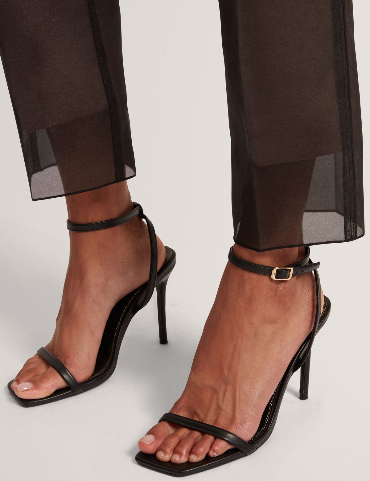 Ted Baker Nubiaat Organza Overlay Slim Leg Tailored Trousers Women's