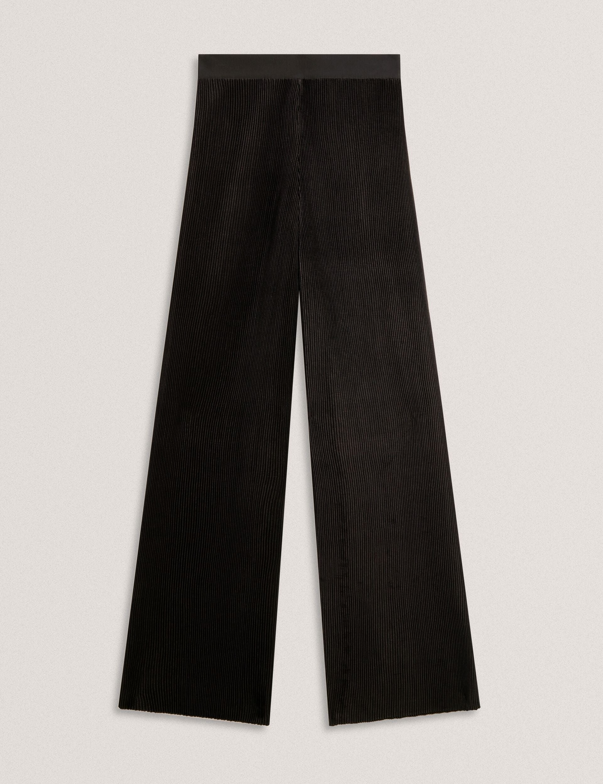 Ted Baker Narela Plisse Pullon Wide Leg Trousers Women's