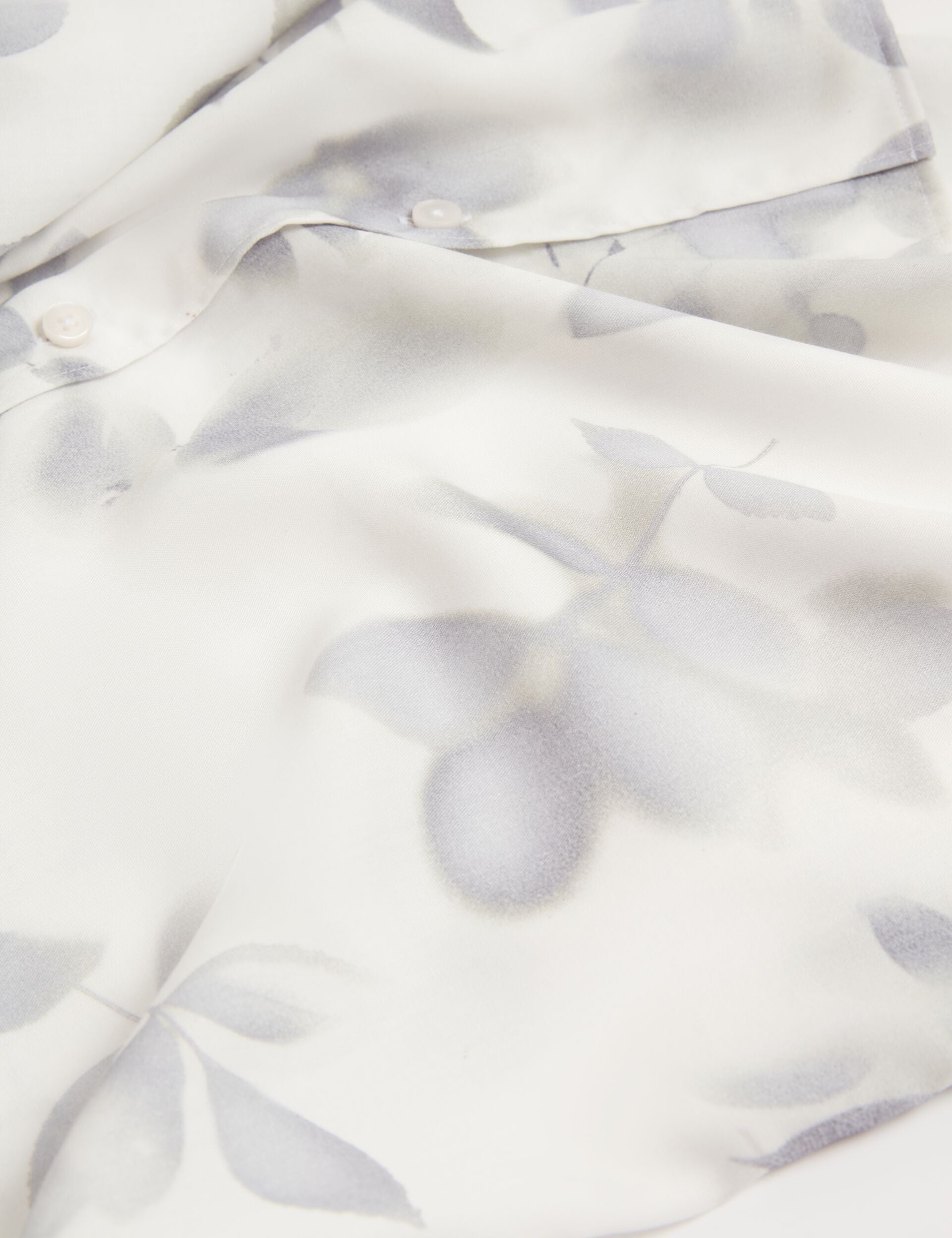 Ted Baker Kalmill Photograhic Leaf Print Regular Fit Shirt