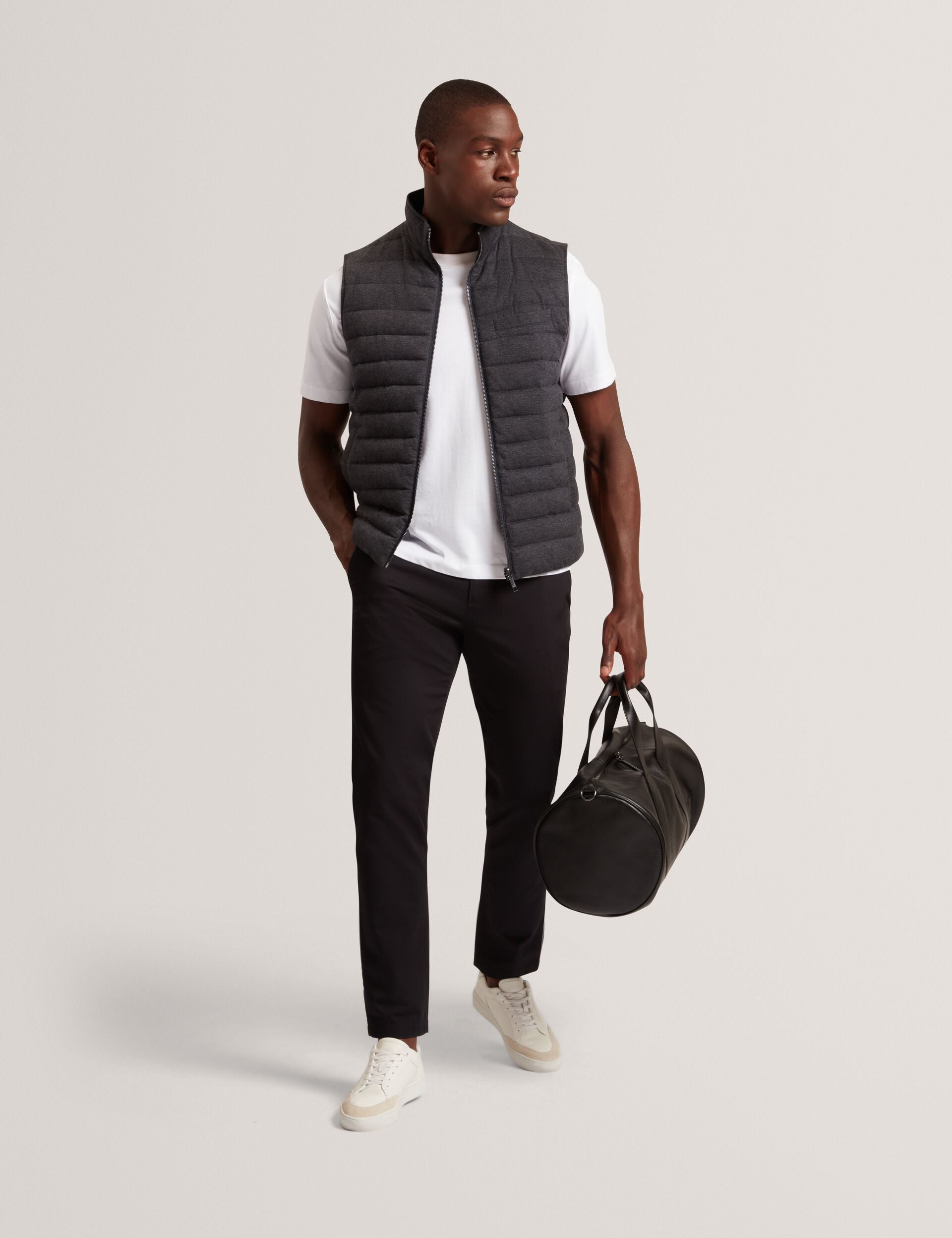 Ted Baker Doppel Reversible Fine Knit Quilted Gilet