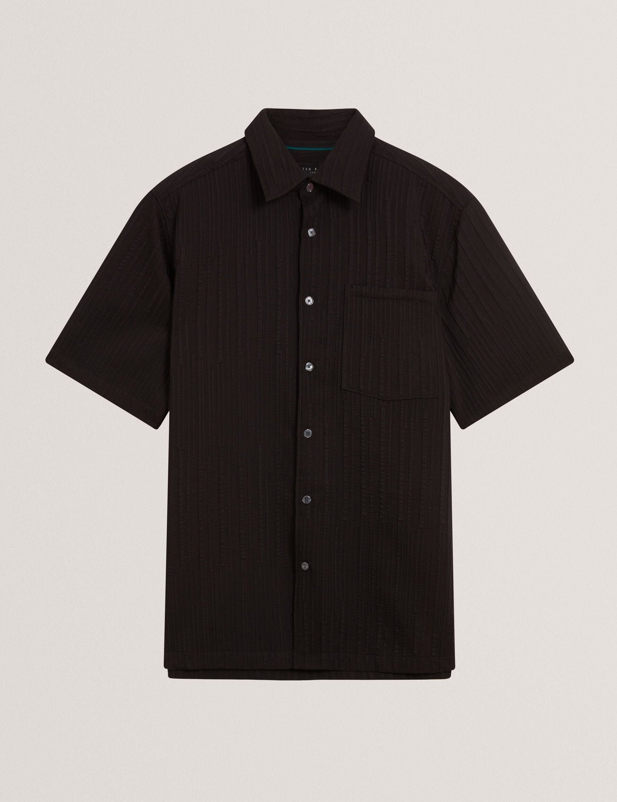 Ted Baker Bandile Relaxed Fit Textured Stripe Shirt