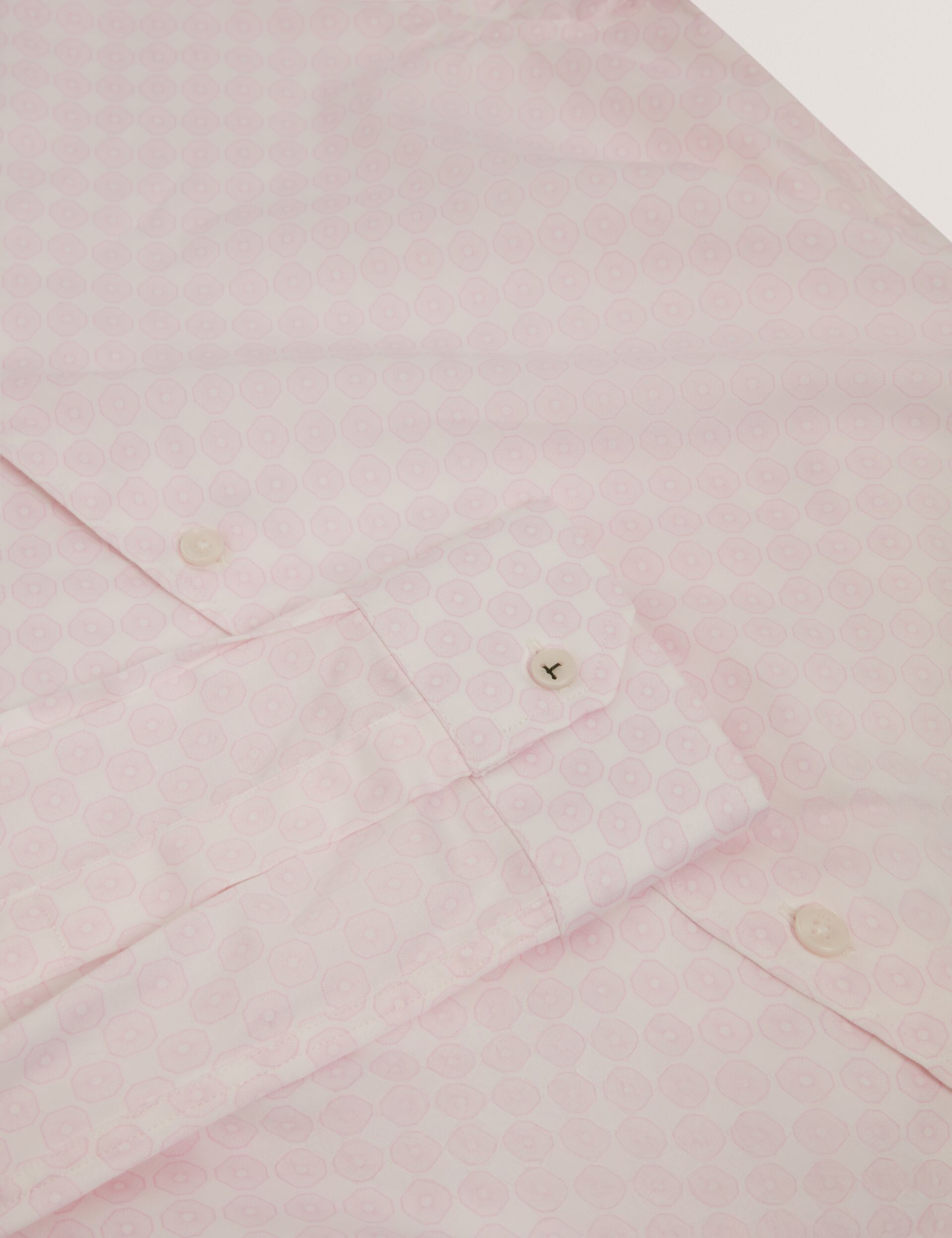 Ted Baker Sef Slim Fit Geometric Circle Print Shirt