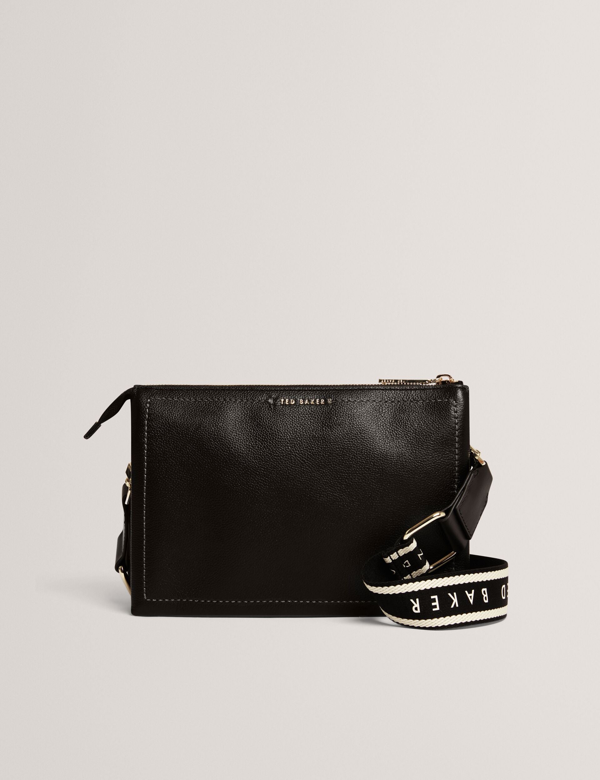 Ted Baker Larinda Webbing Strap Leather Crossbody Bag Women's