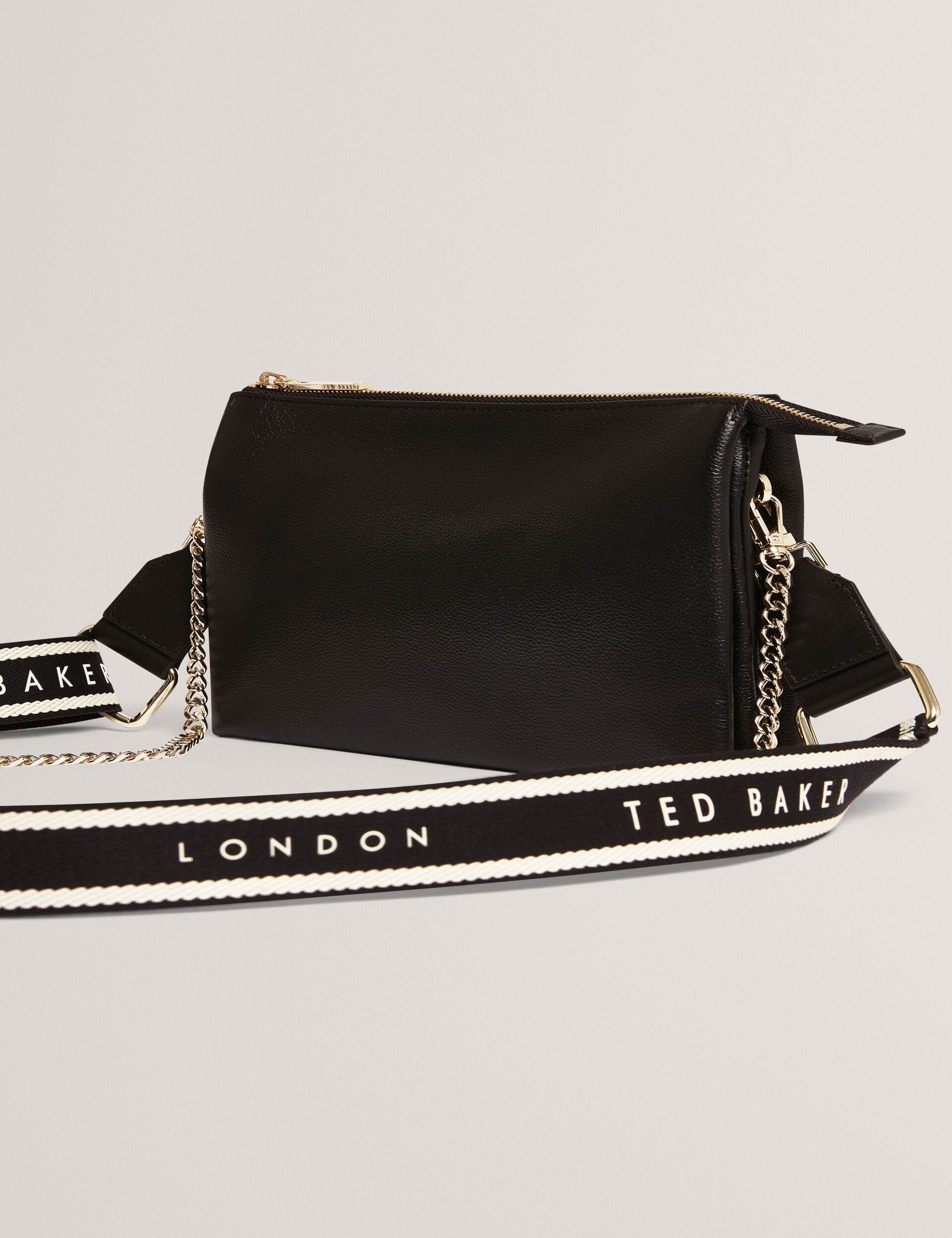 Ted Baker Larinda Webbing Strap Leather Crossbody Bag Women's