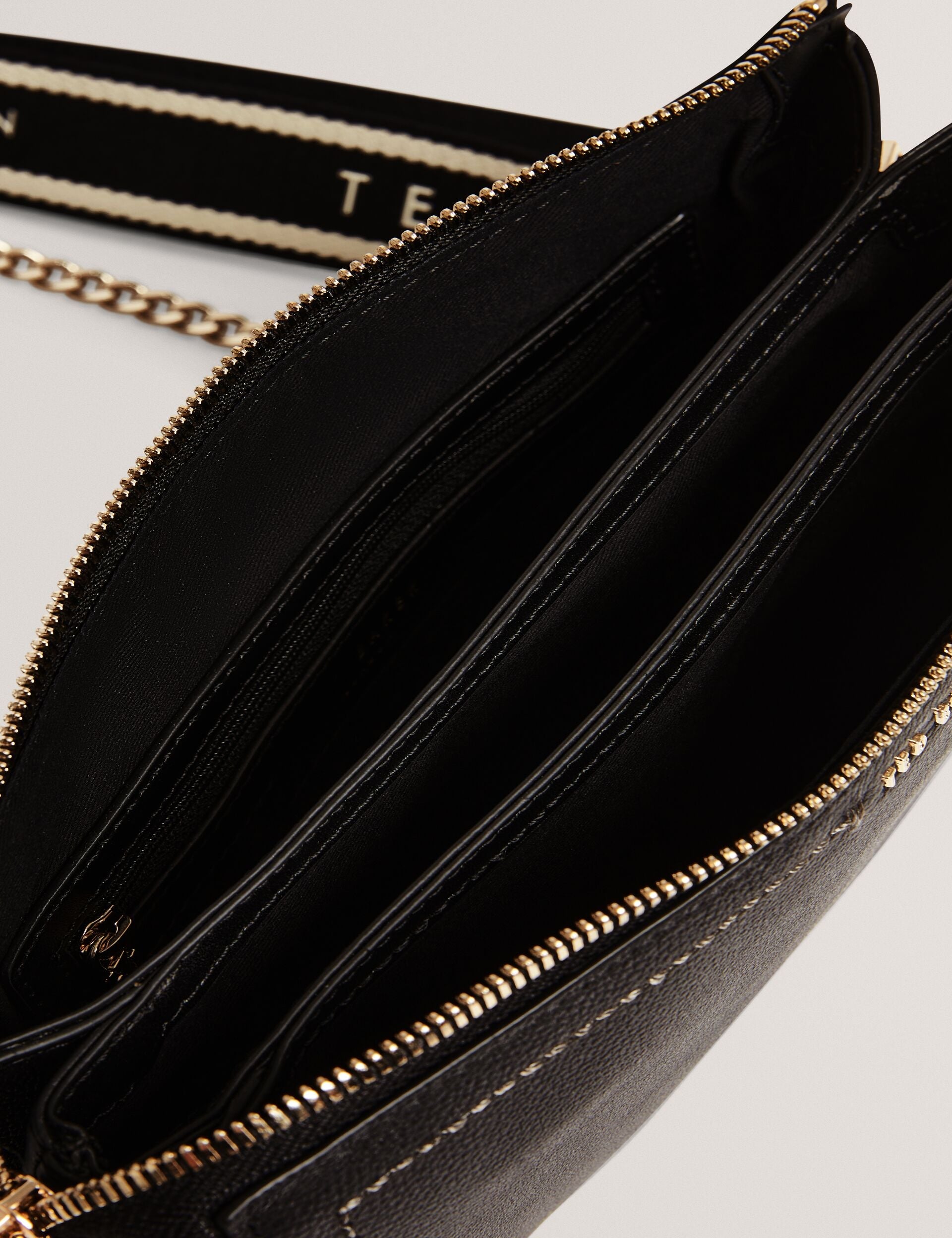 Ted Baker Larinda Webbing Strap Leather Crossbody Bag Women's