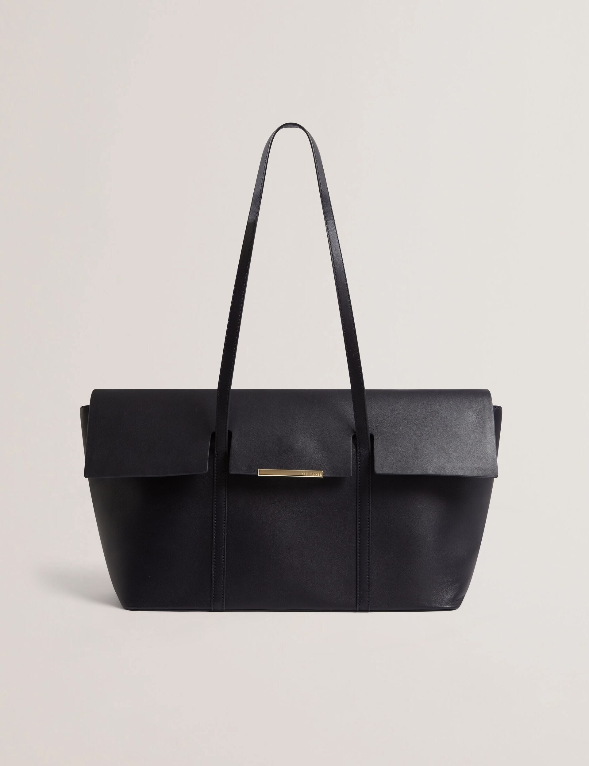 Ted Baker Rouse Leather Flap Top Elongated Shopper Bag Women's