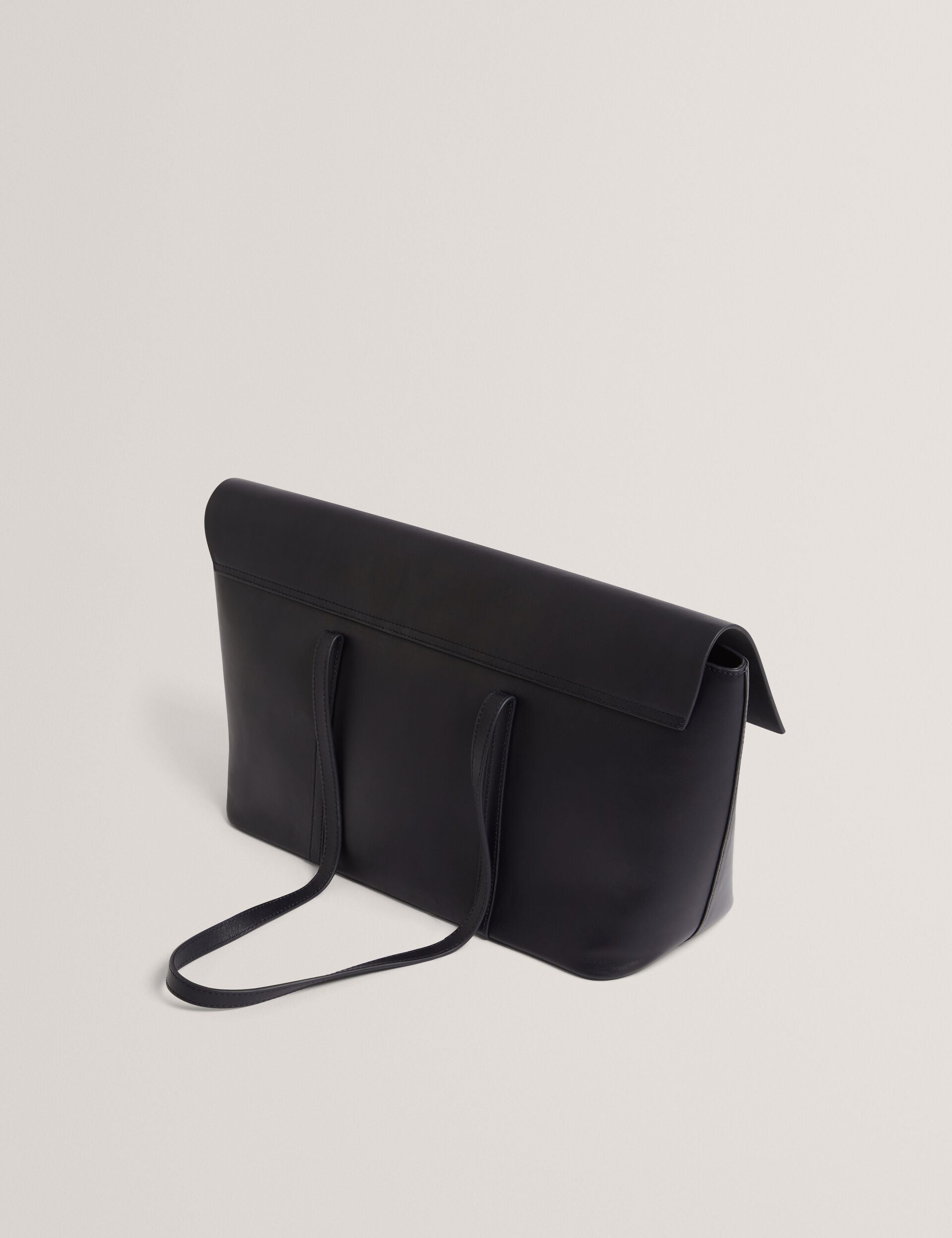 Ted Baker Rouse Leather Flap Top Elongated Shopper Bag Women's