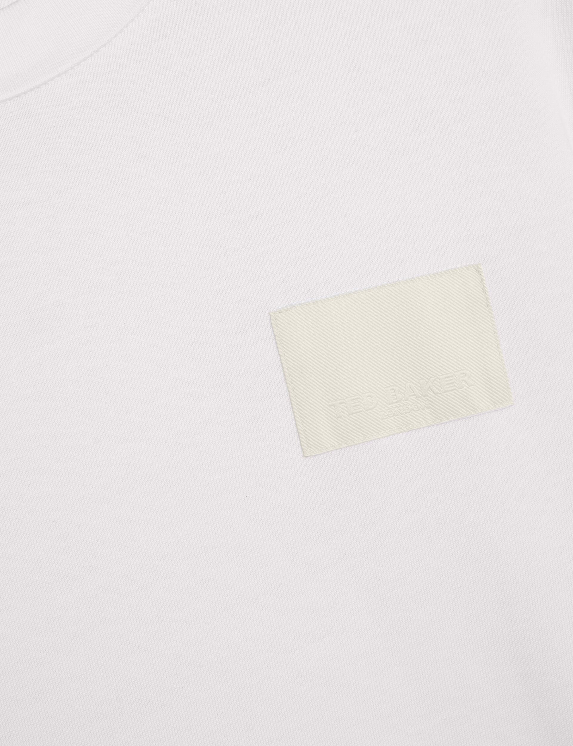 Ted Baker Lucka Tb Branded Heavy Weight Tshirt