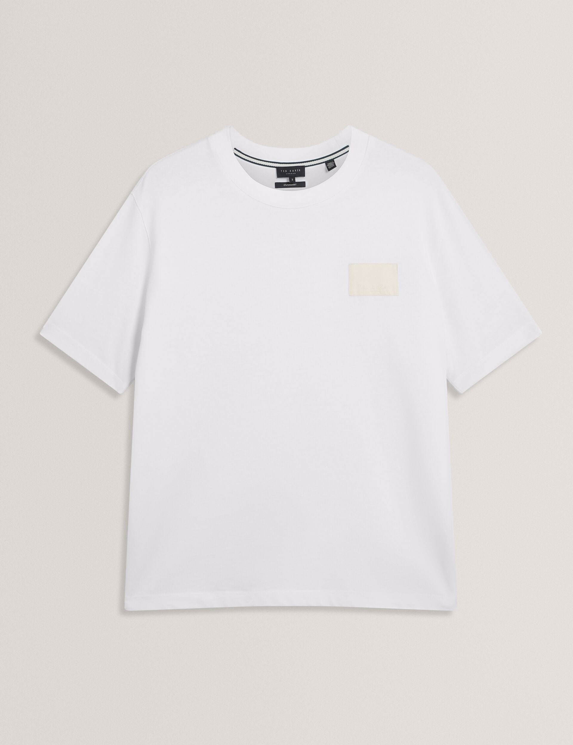 Ted Baker Lucka Tb Branded Heavy Weight Tshirt