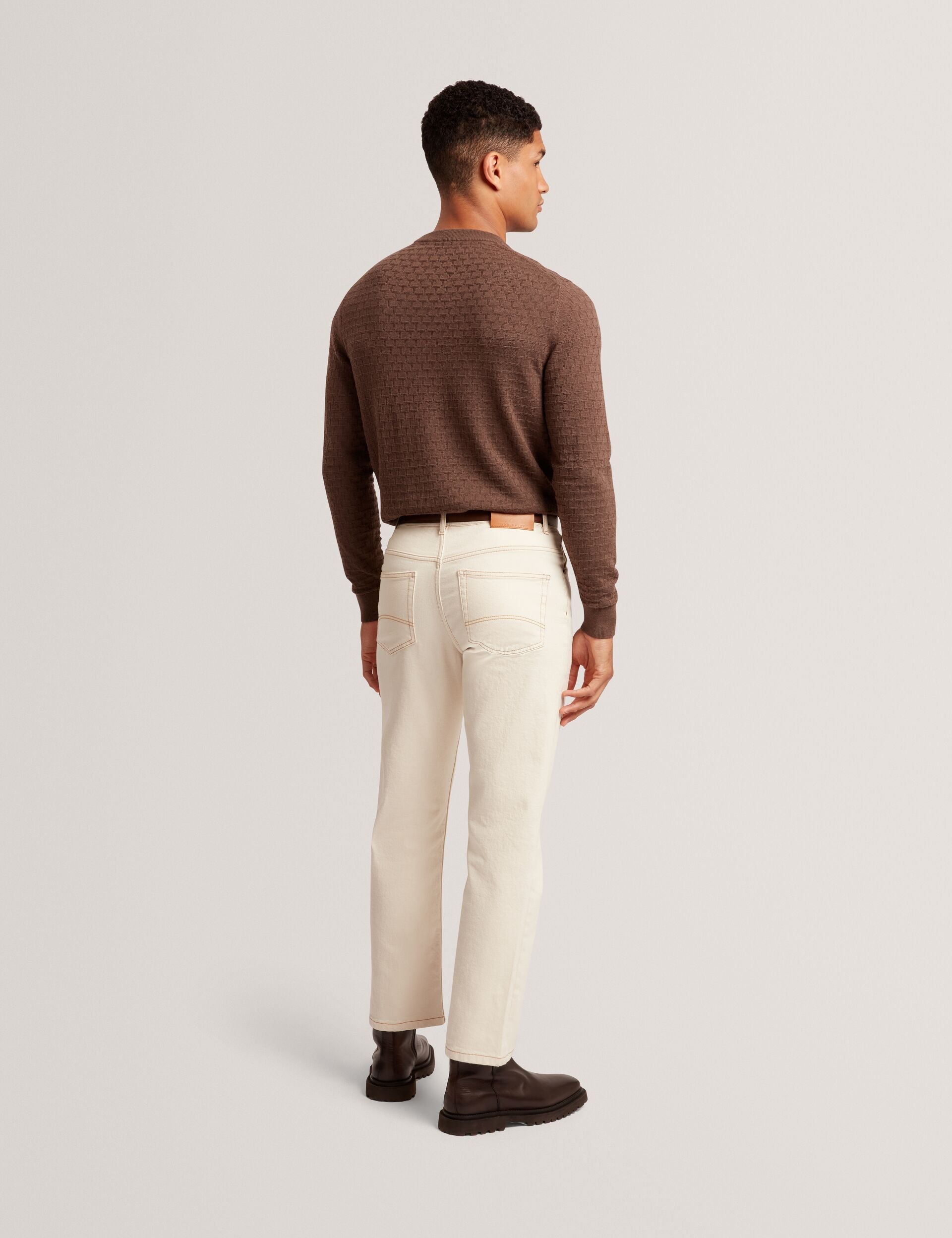 Ted Baker Sainsy T Stitch Crew Neck