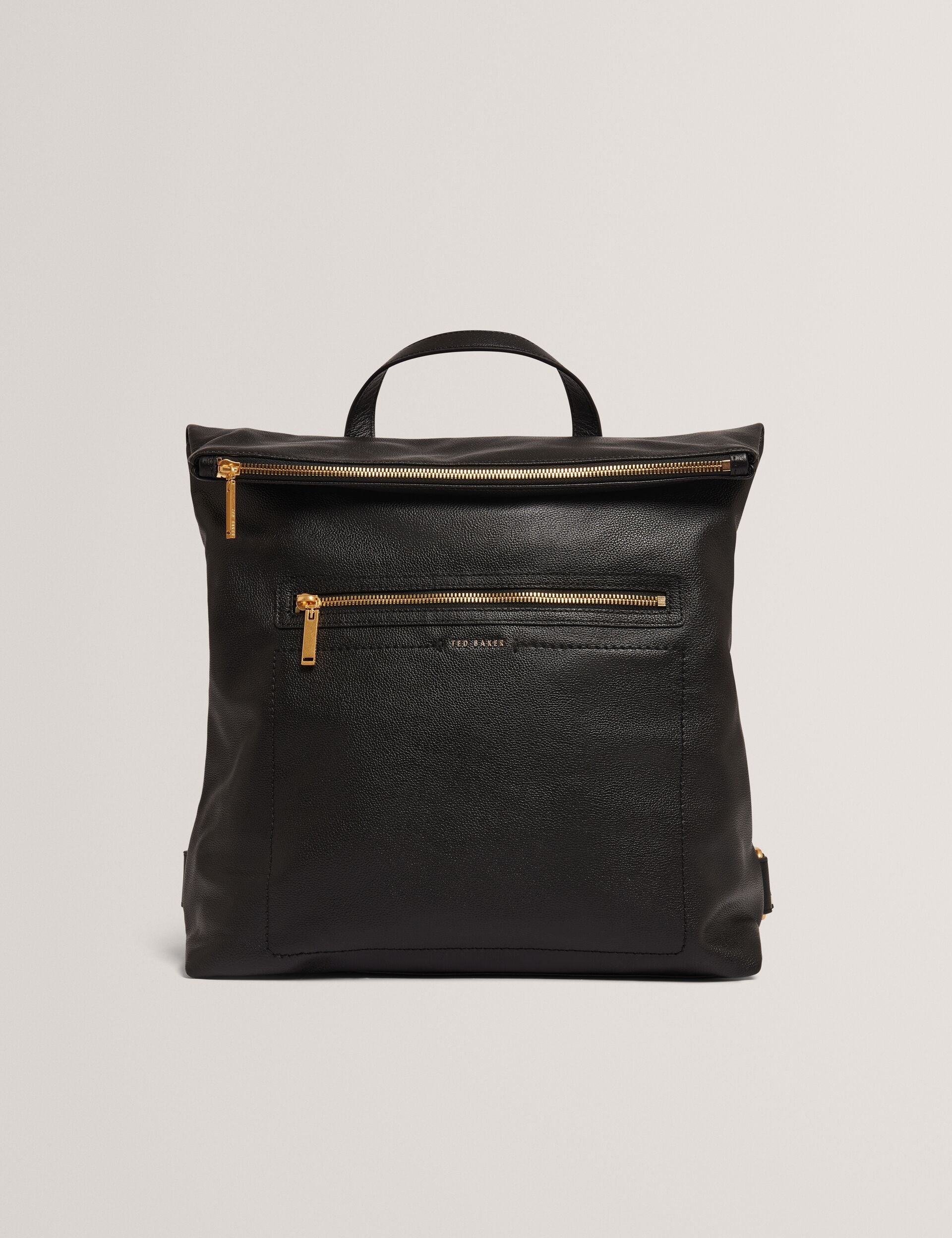 Ted Baker Luccea Branding Webbing Large Leather Backpack Women's