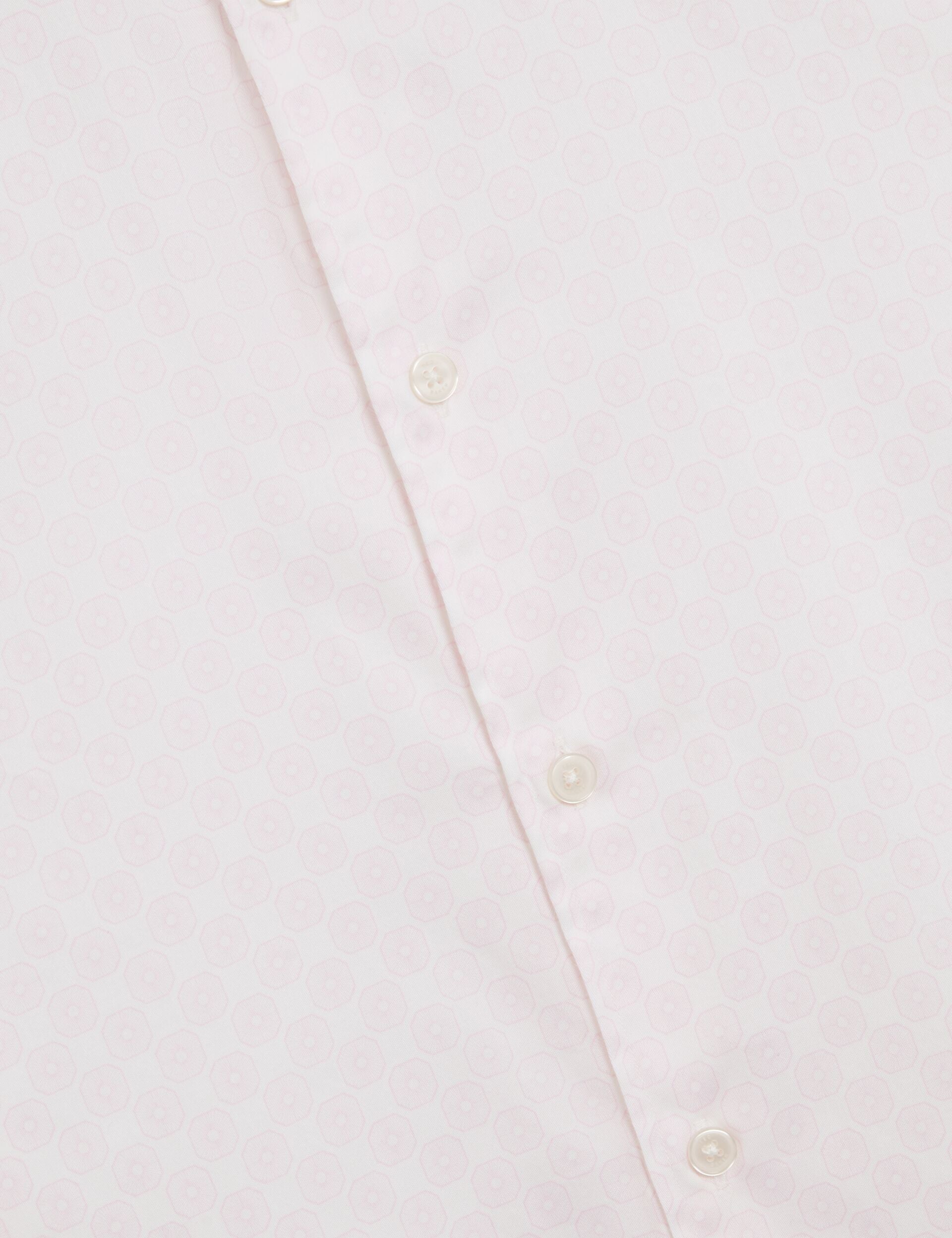 Ted Baker Sefsho Slim Fit Circle Print Short Sleeve Shirt