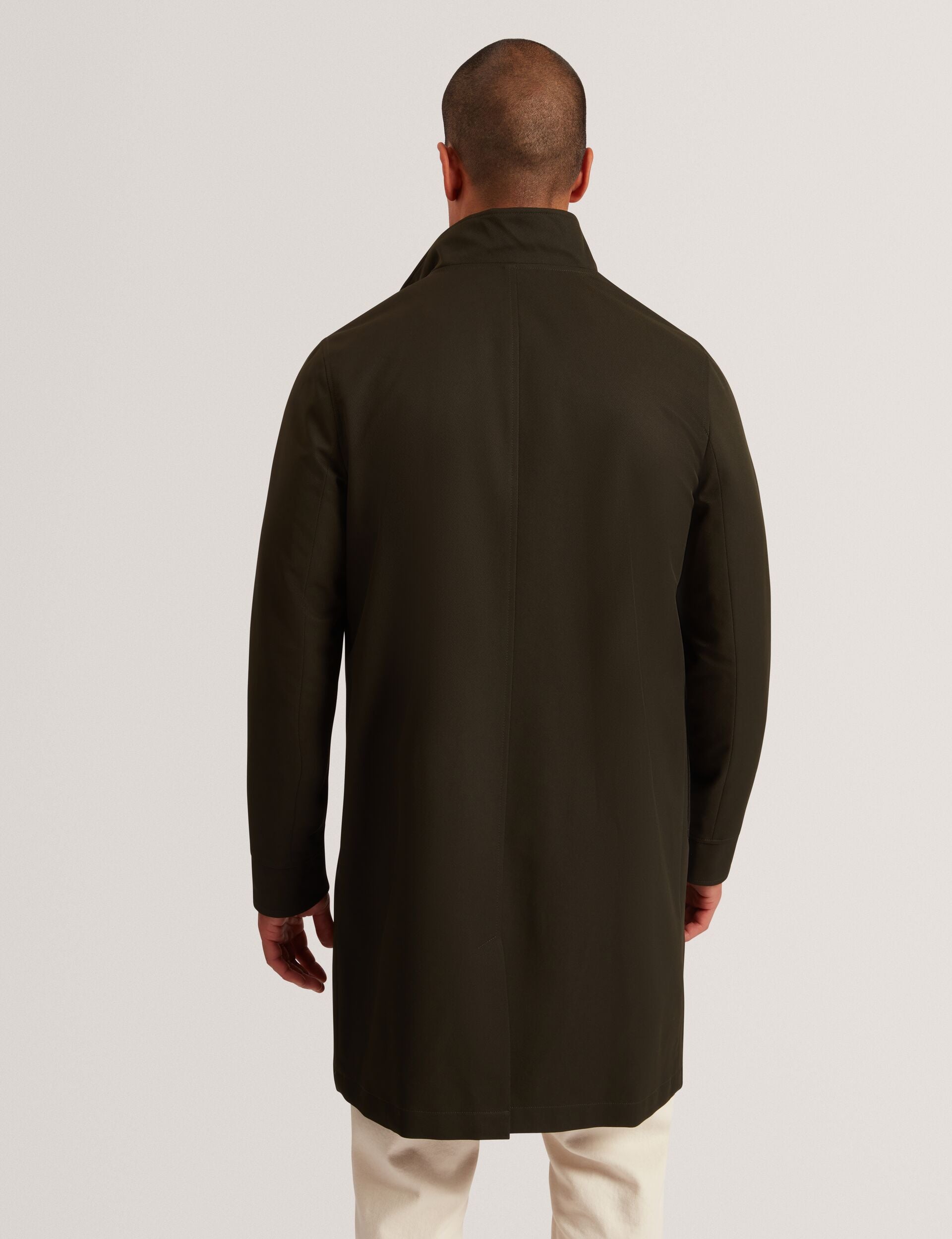 Ted Baker Ruabon Funnel Neck Longline Jacket With Liner