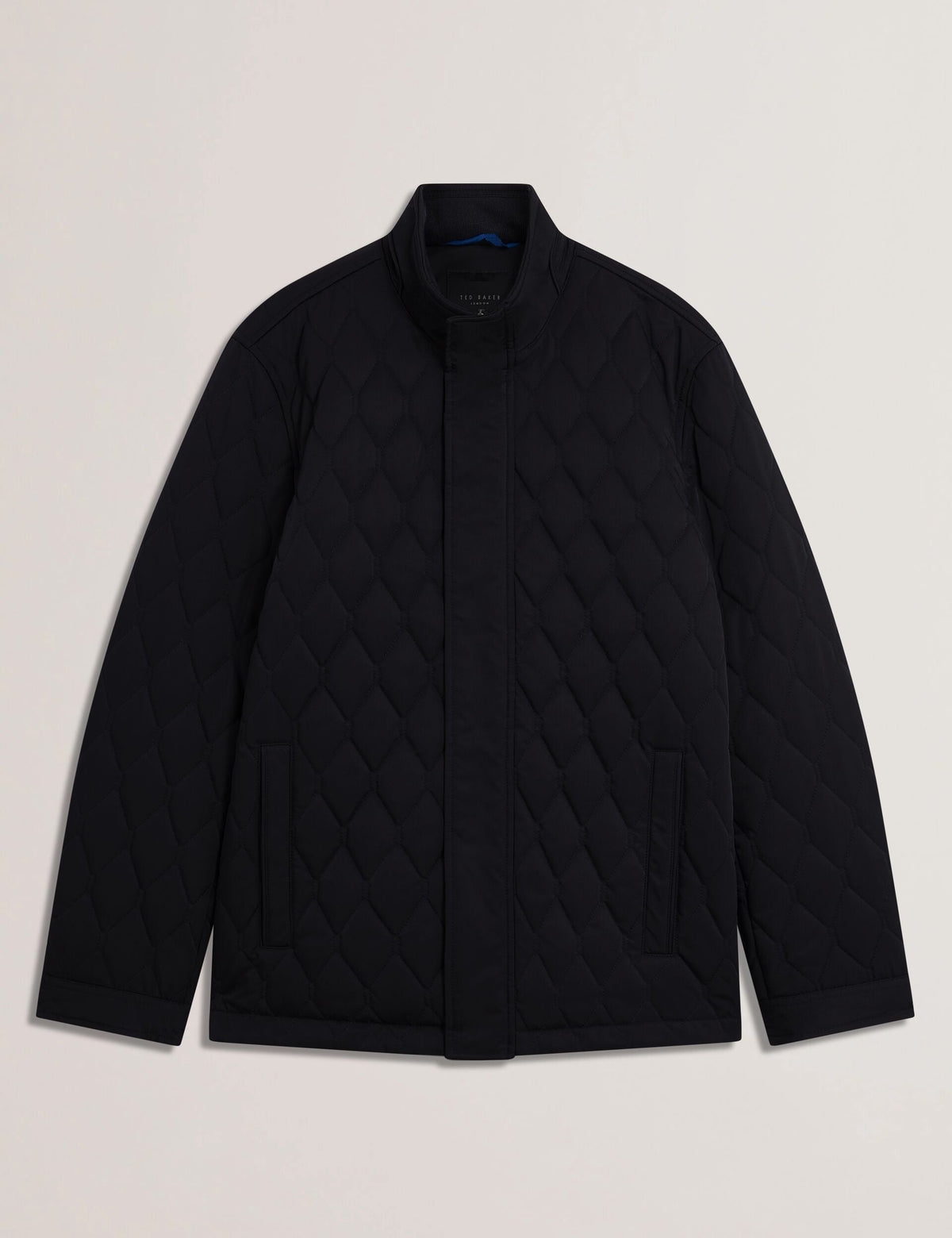 Ted Baker Hollbec Diamond Quilted Zip Field Coat
