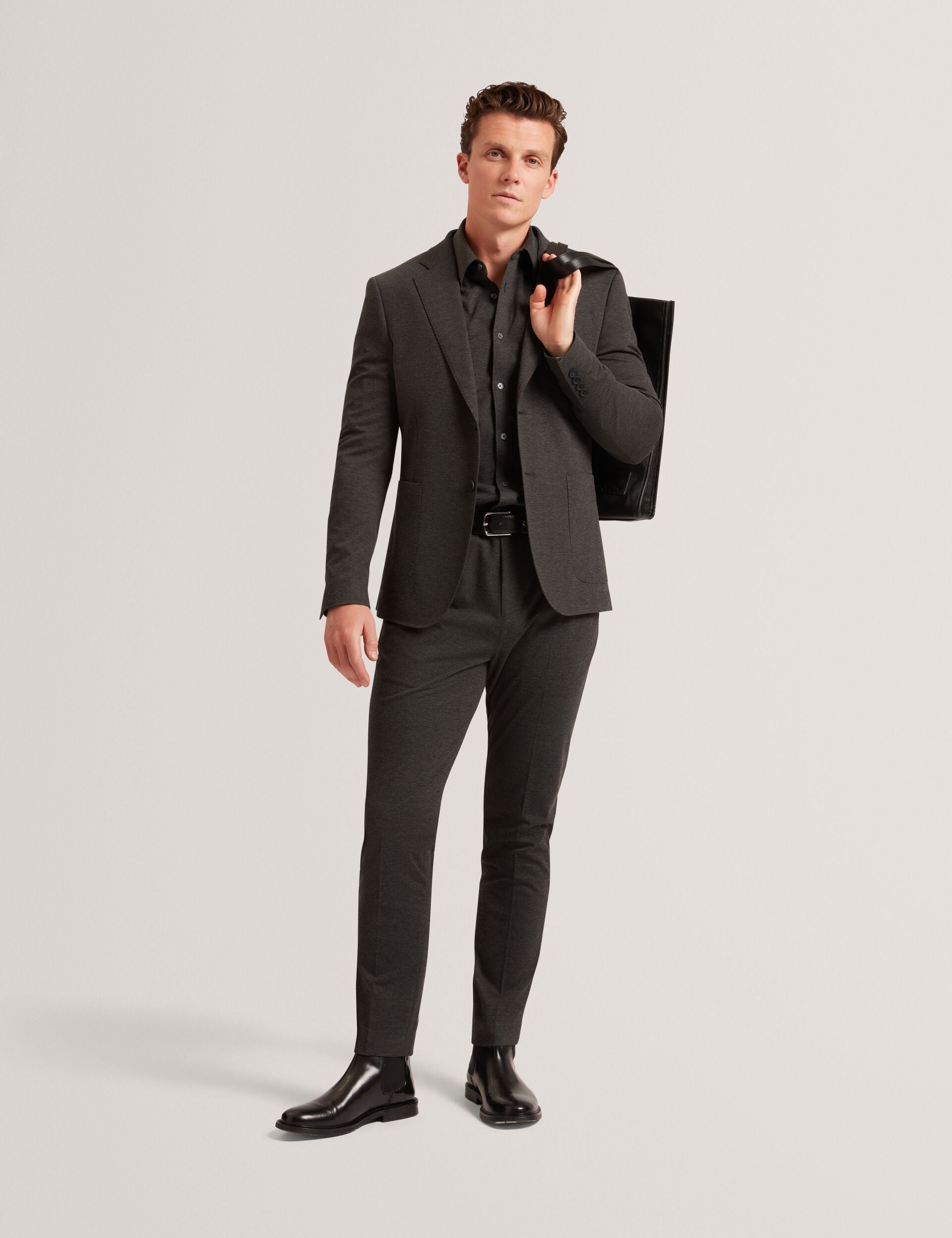 Ted Baker Nortun Regular Fit Knitted Jersey Shirt