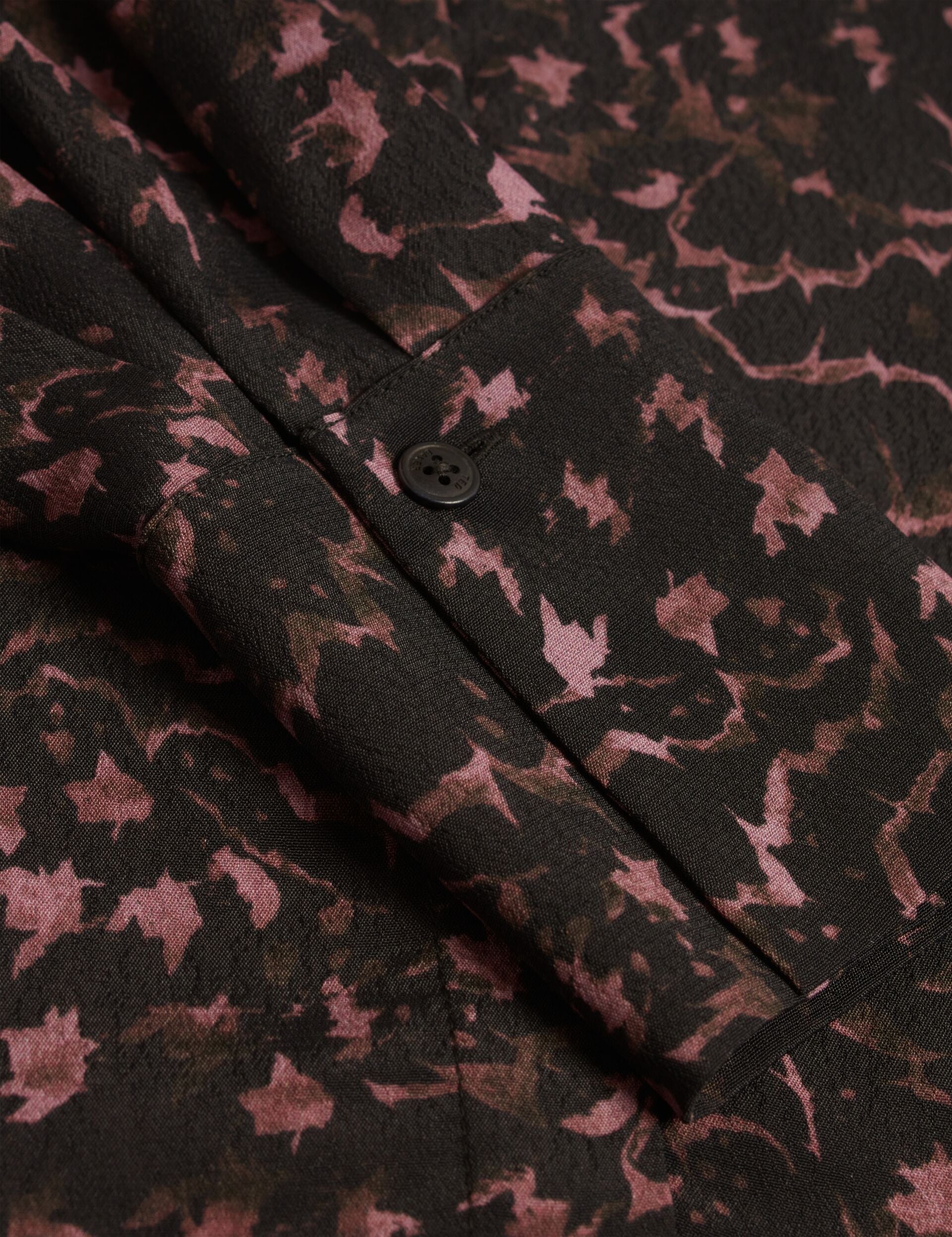 Ted Baker Cobala Floral Check Print Longline Shirt Women's