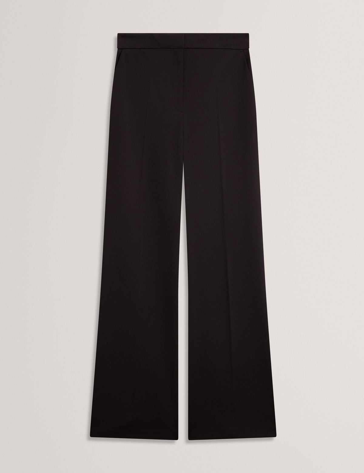 Ted Baker Black Tailored High Waisted Flared Trousers Women's