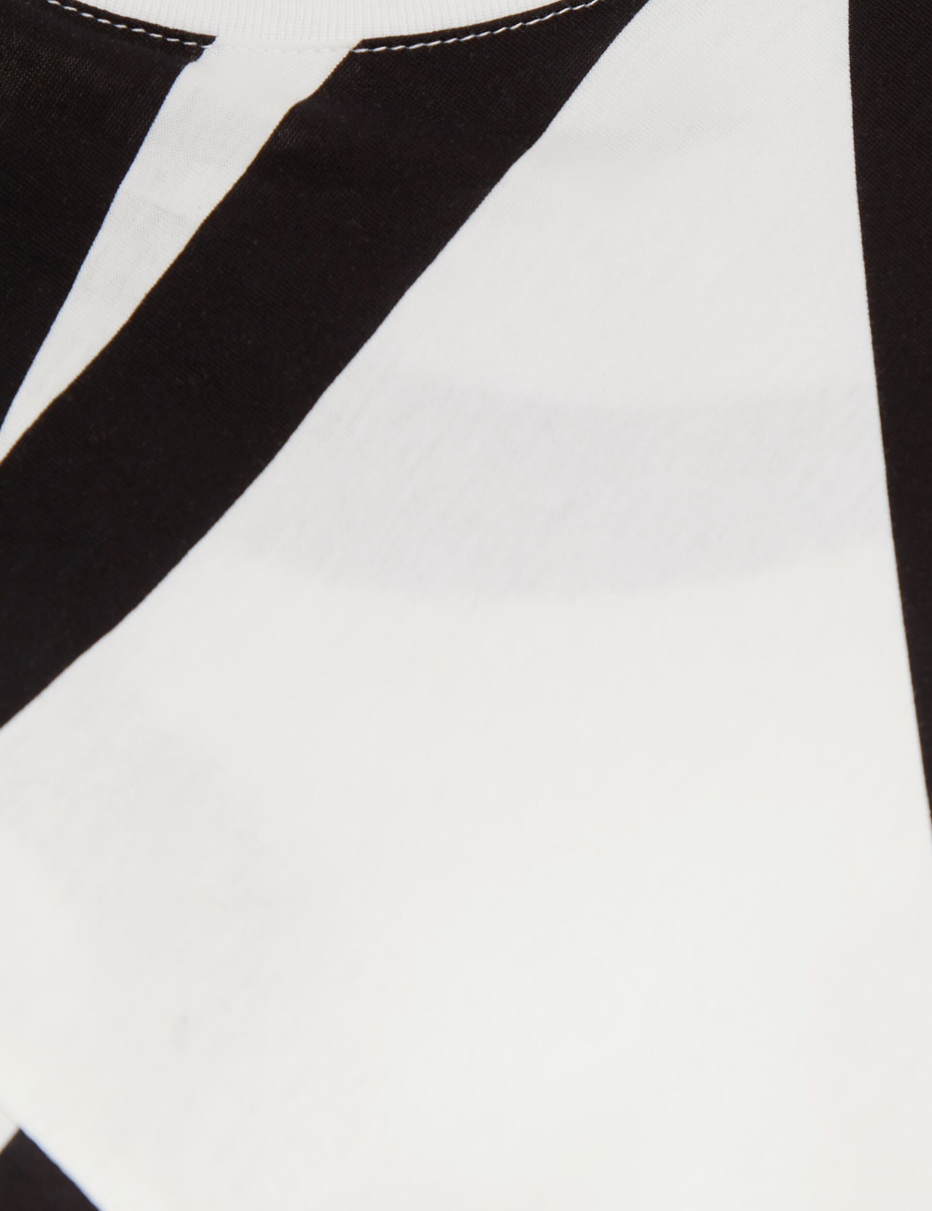 Ted Baker Armos Monochrome Logo Print Cotton Tshirt