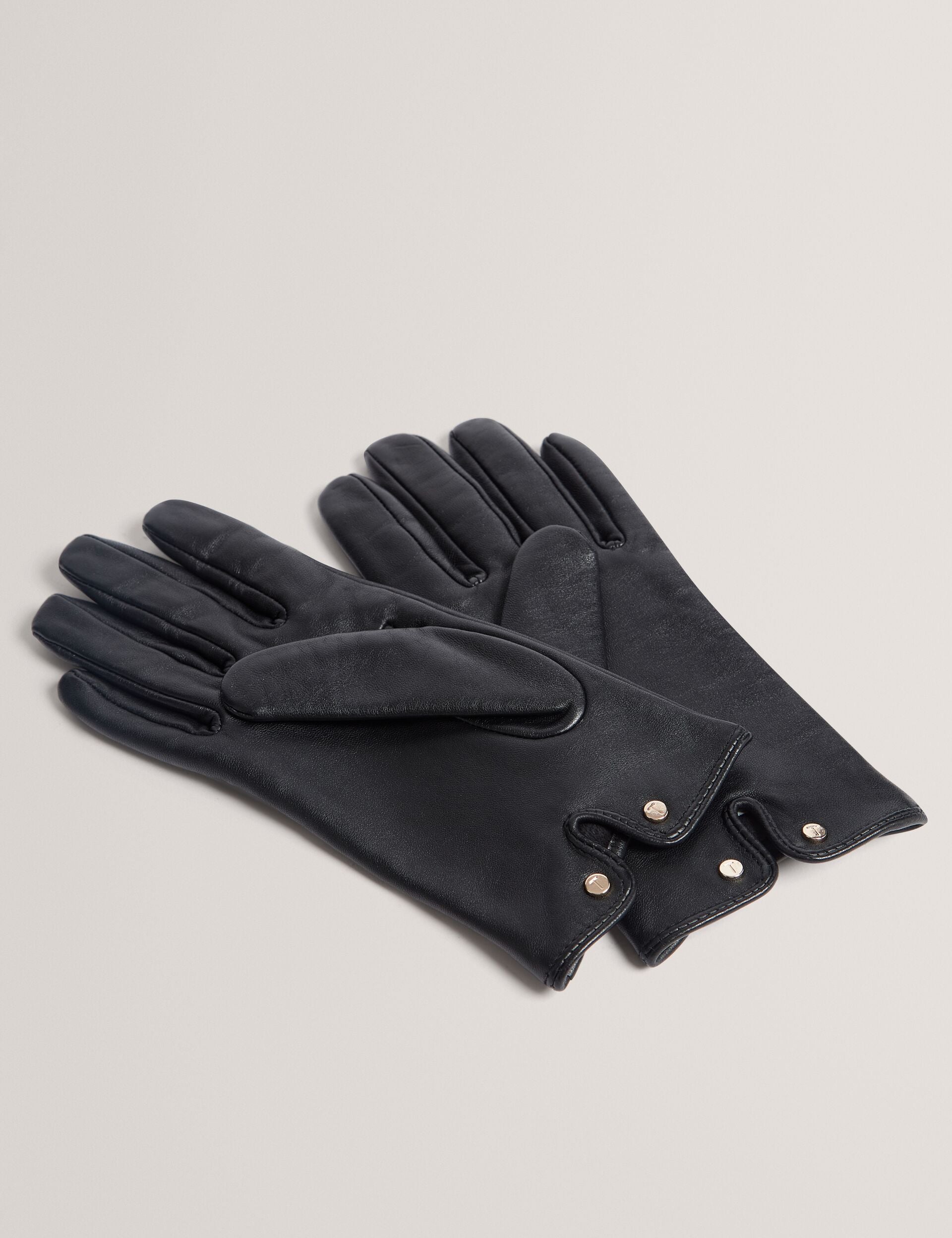 Ted Baker Sheryys Bow Detail Soft Leather Gloves Women's