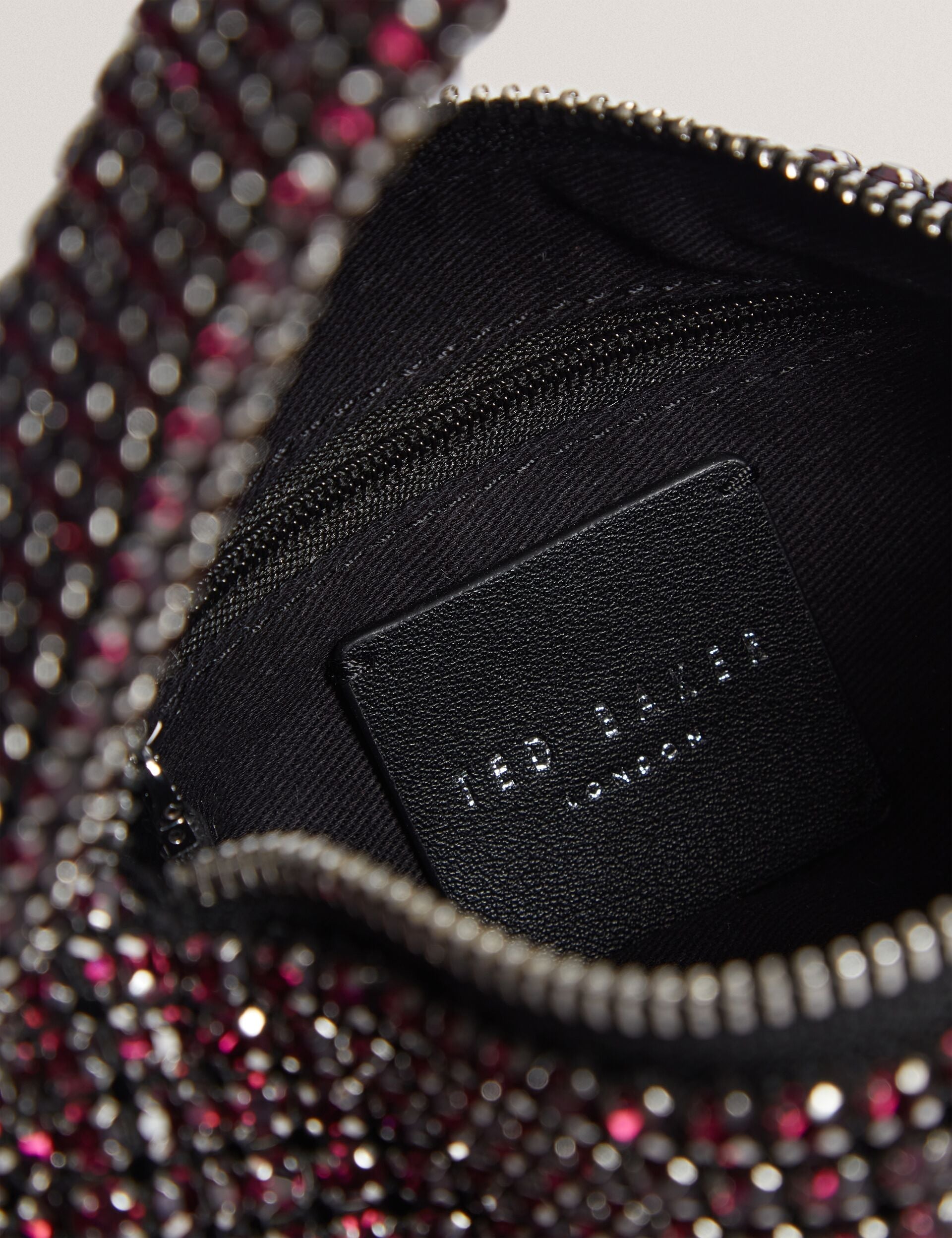 Ted Baker Crystol Crystal Embellished Mini Slouch Handbag Women's
