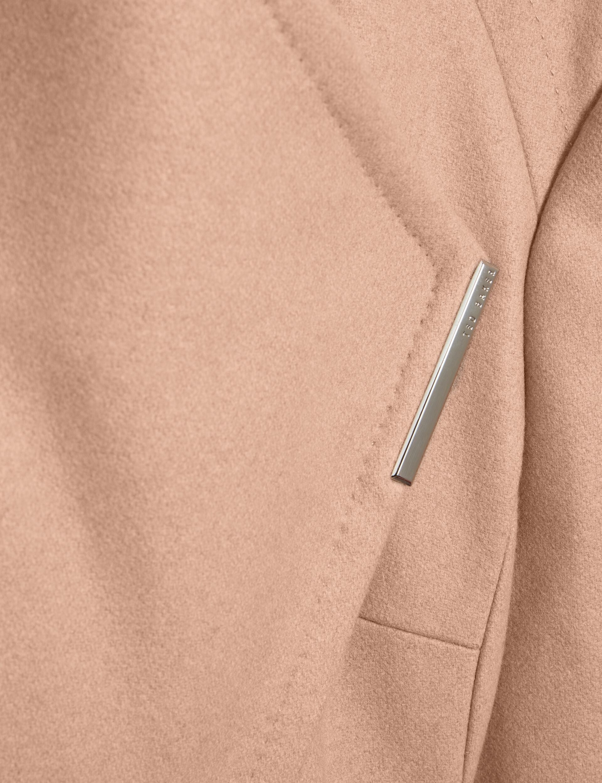 Ted Baker Rose Mid Length Belted Wool Wrap Coat Women's