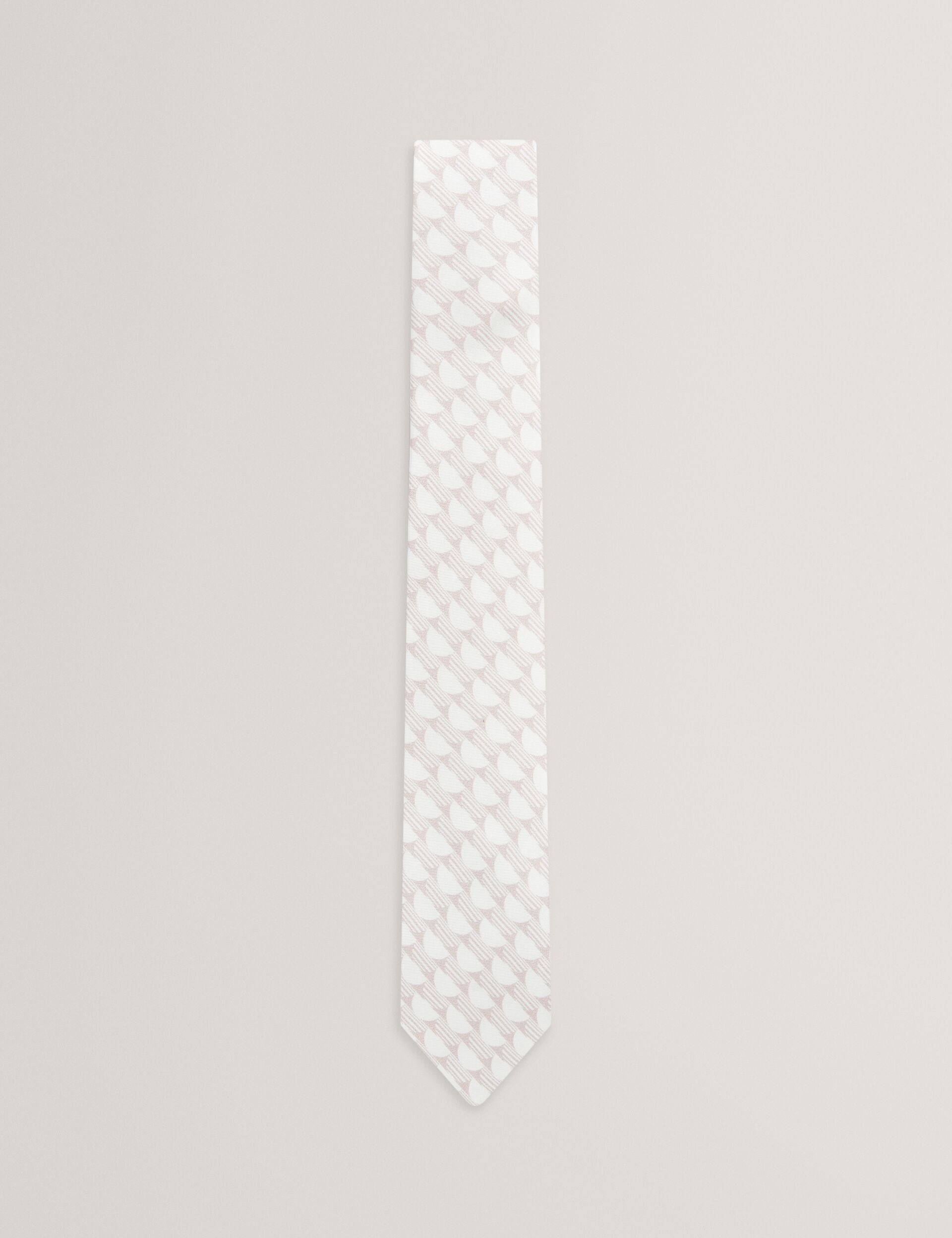 Ted Baker Kerem Retro Geometric Print Silk Tie