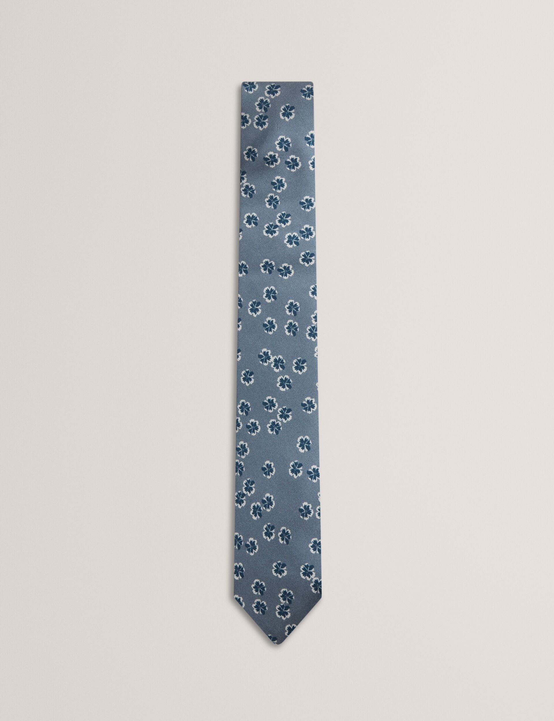 Ted Baker Raffeal Scattered Floral Print Silk Tie