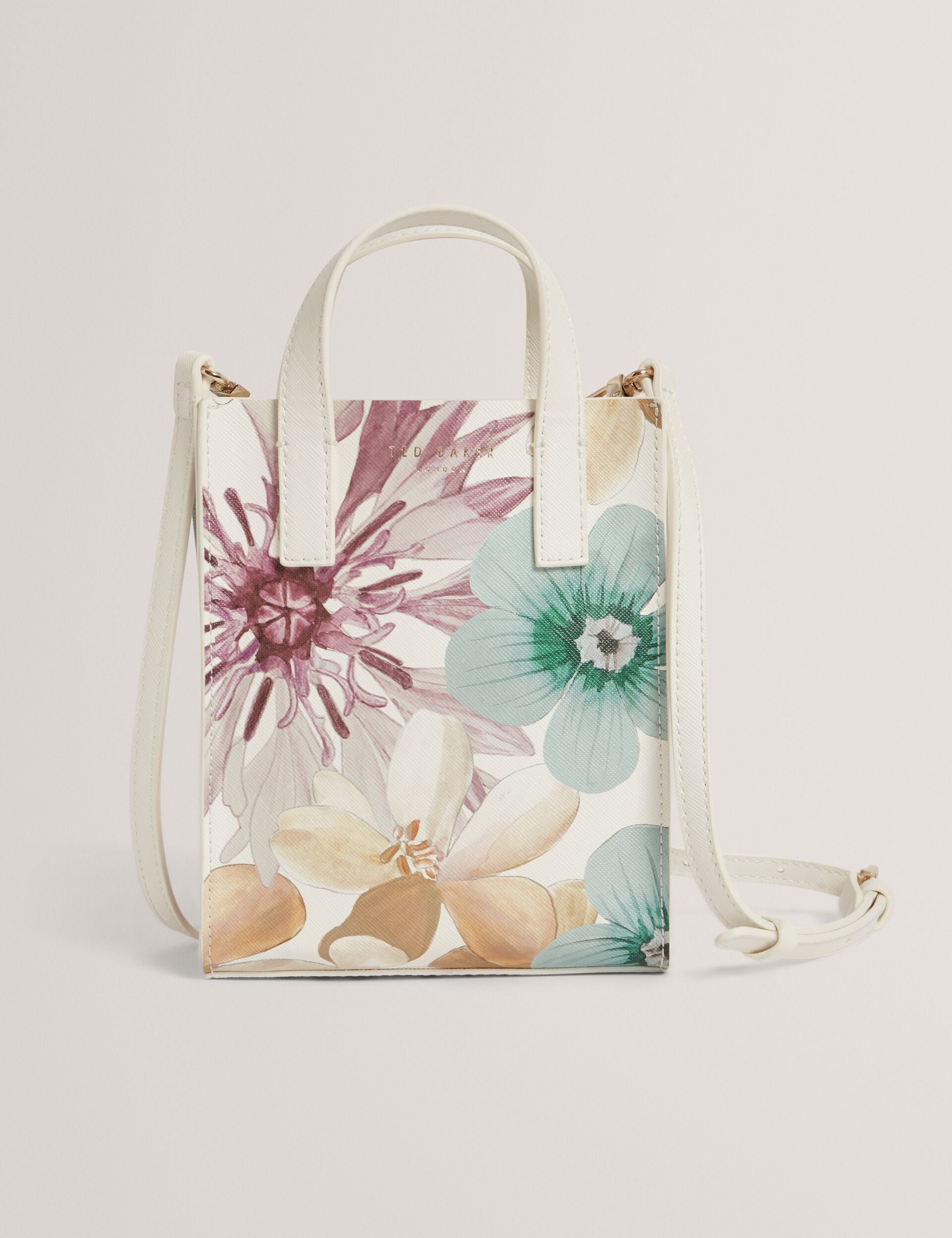Ted Baker Helisi Pastel Petals Mini Icon Tote Bag Women's