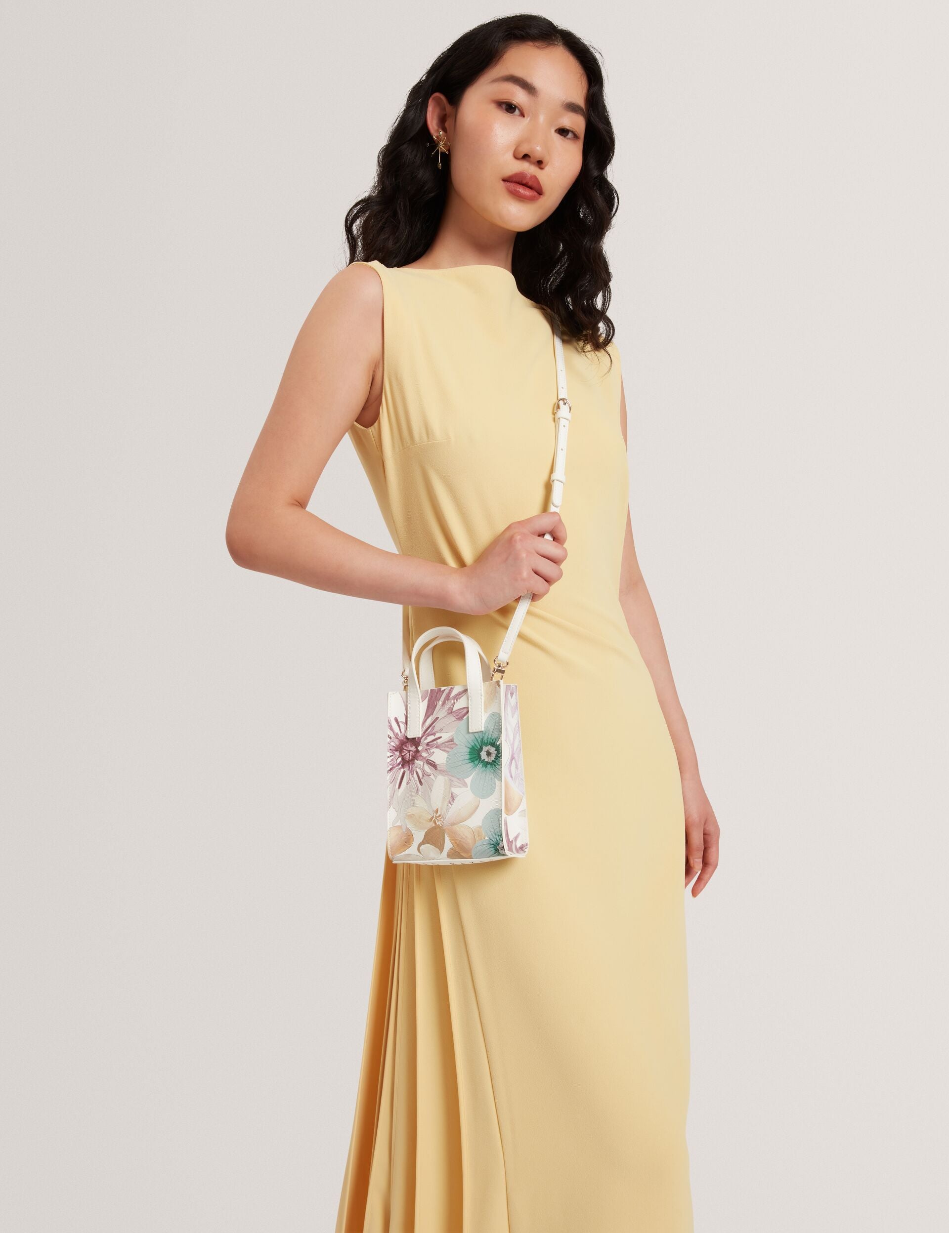 Ted Baker Helisi Pastel Petals Mini Icon Tote Bag Women's