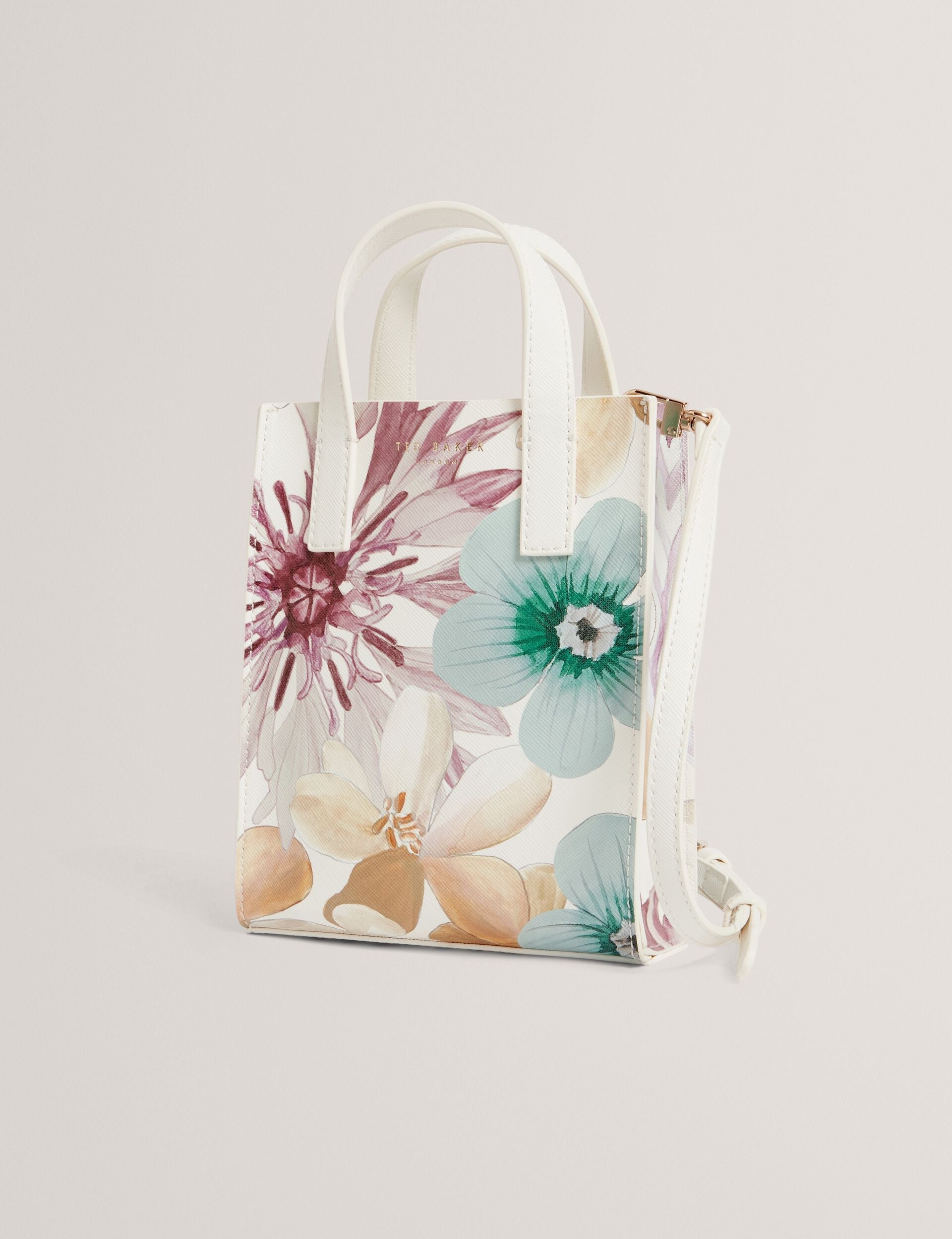 Ted Baker Helisi Pastel Petals Mini Icon Tote Bag Women's