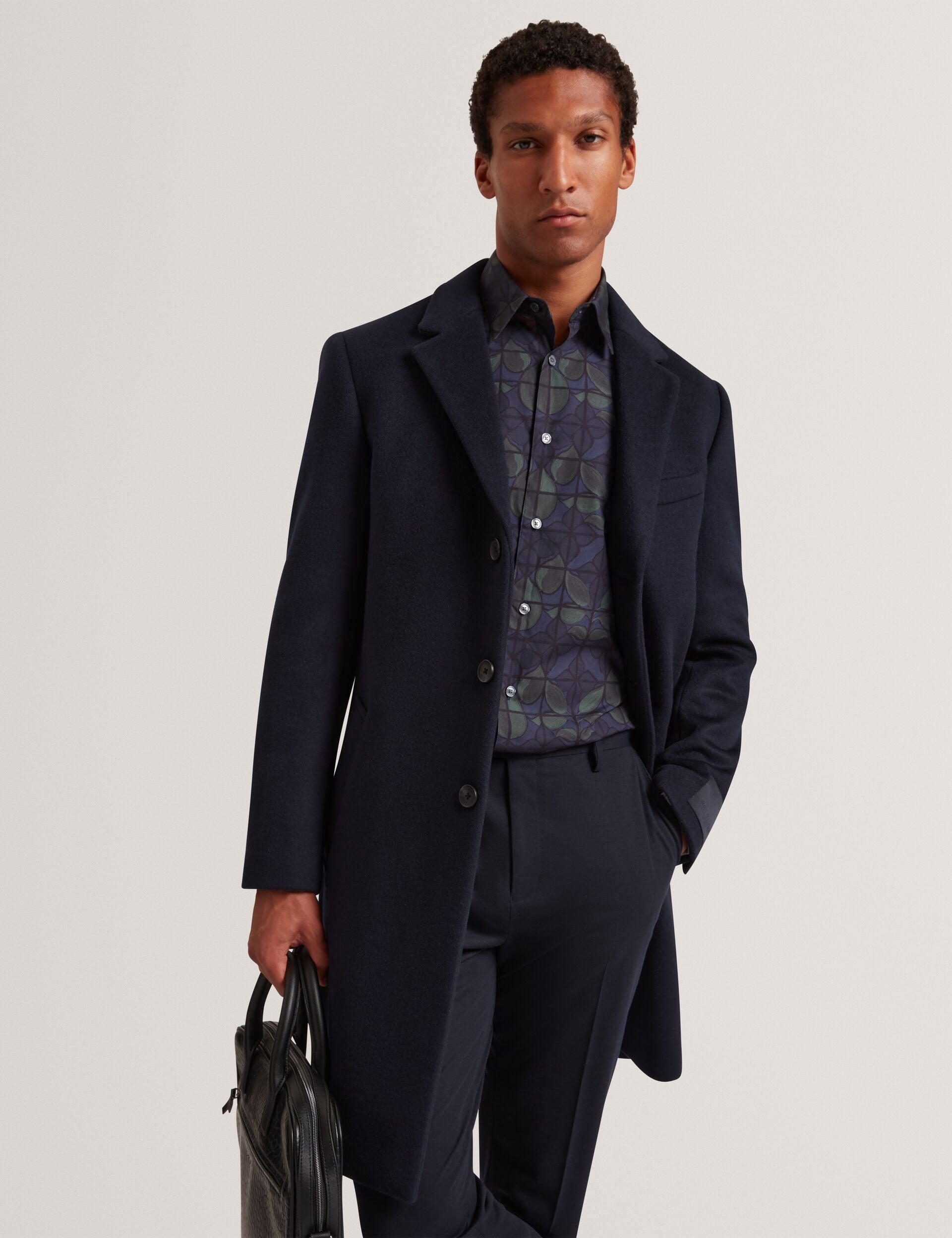 Ted Baker Frankkn Stained Glass Print Long Sleeve Shirt