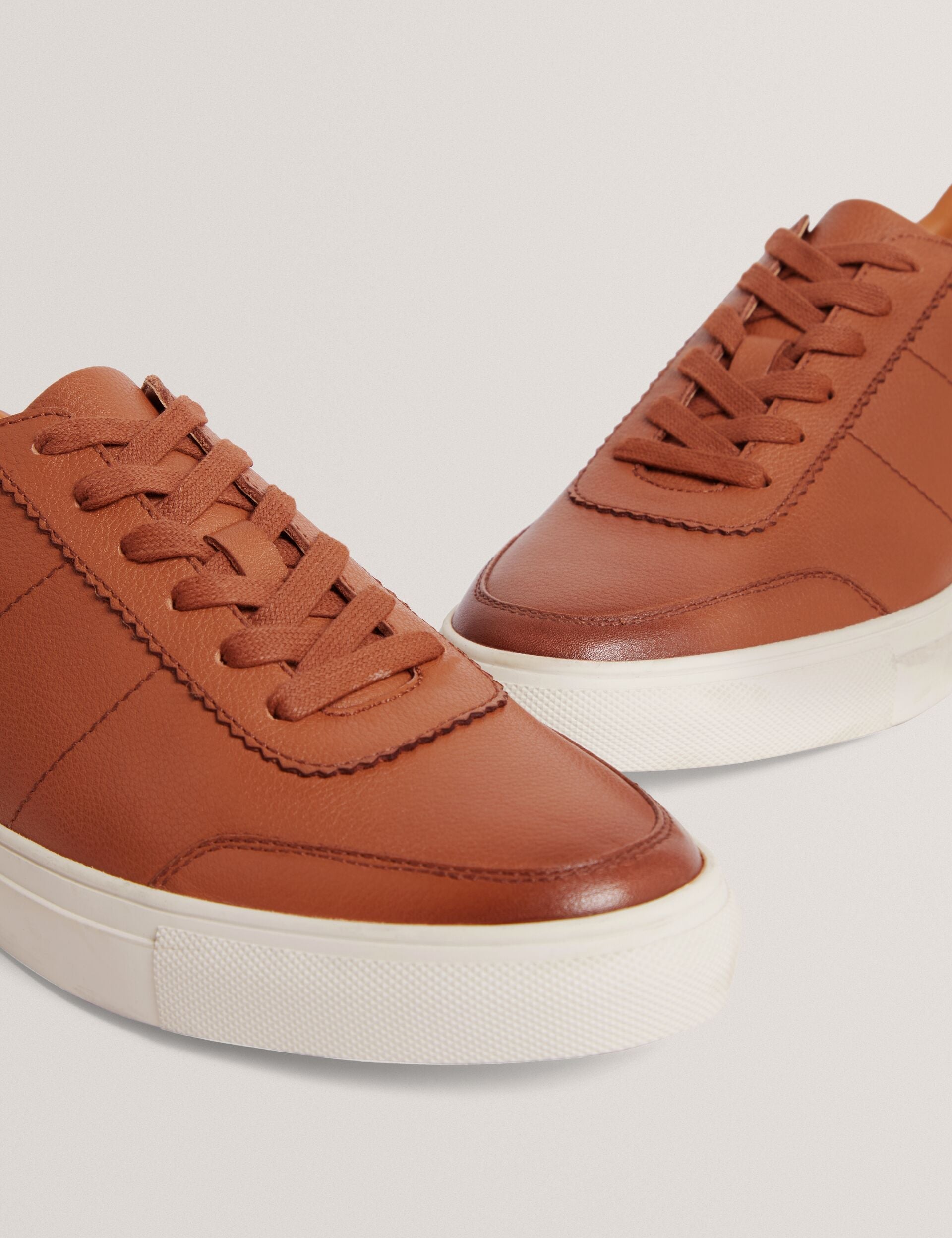 Ted Baker Pebbled Leather Trainer