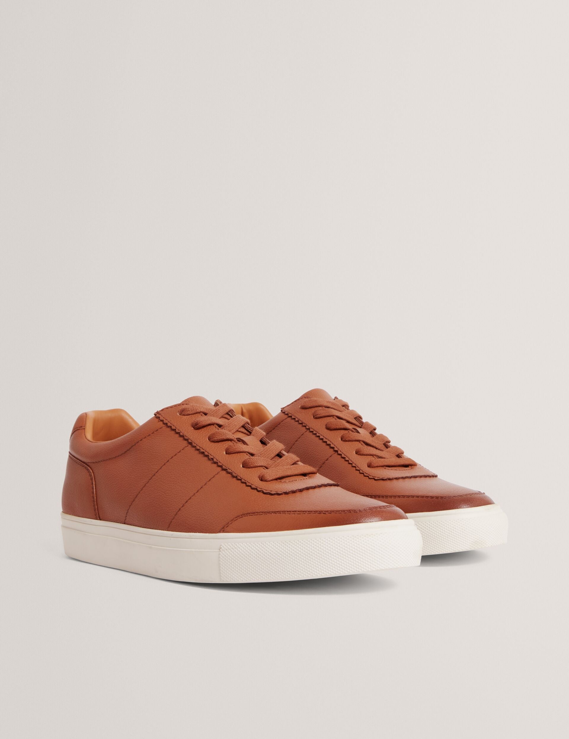 Ted Baker Pebbled Leather Trainer