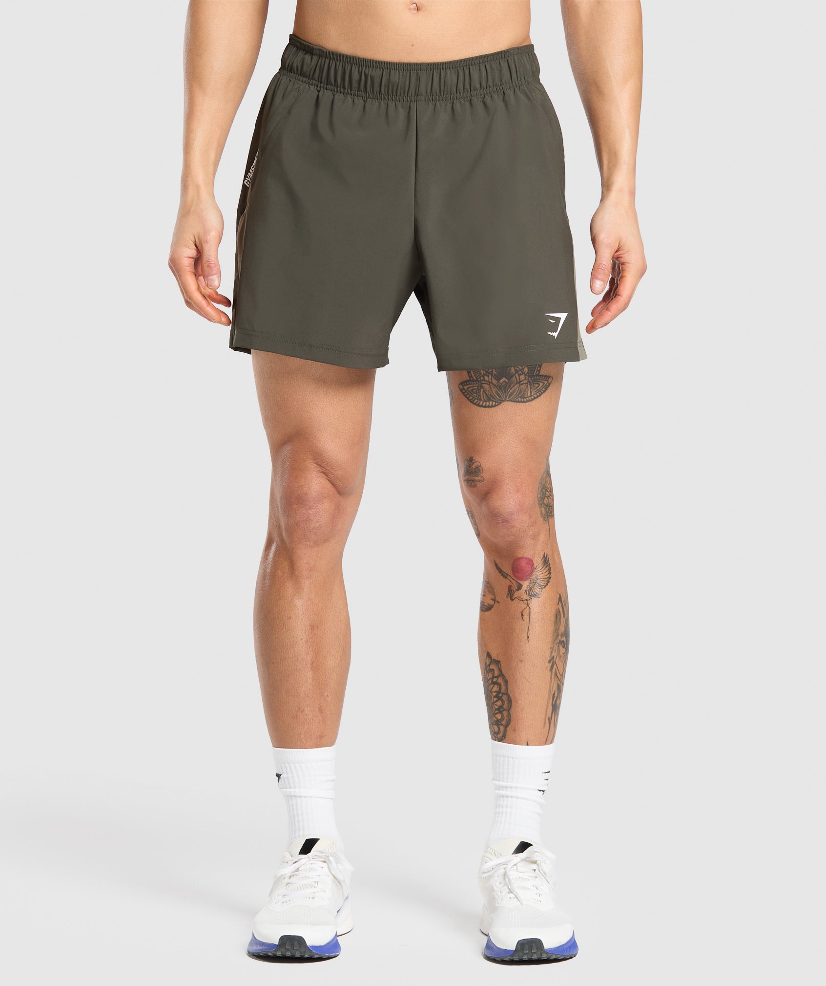 Gymshark Sport 5" Shorts Strength Green