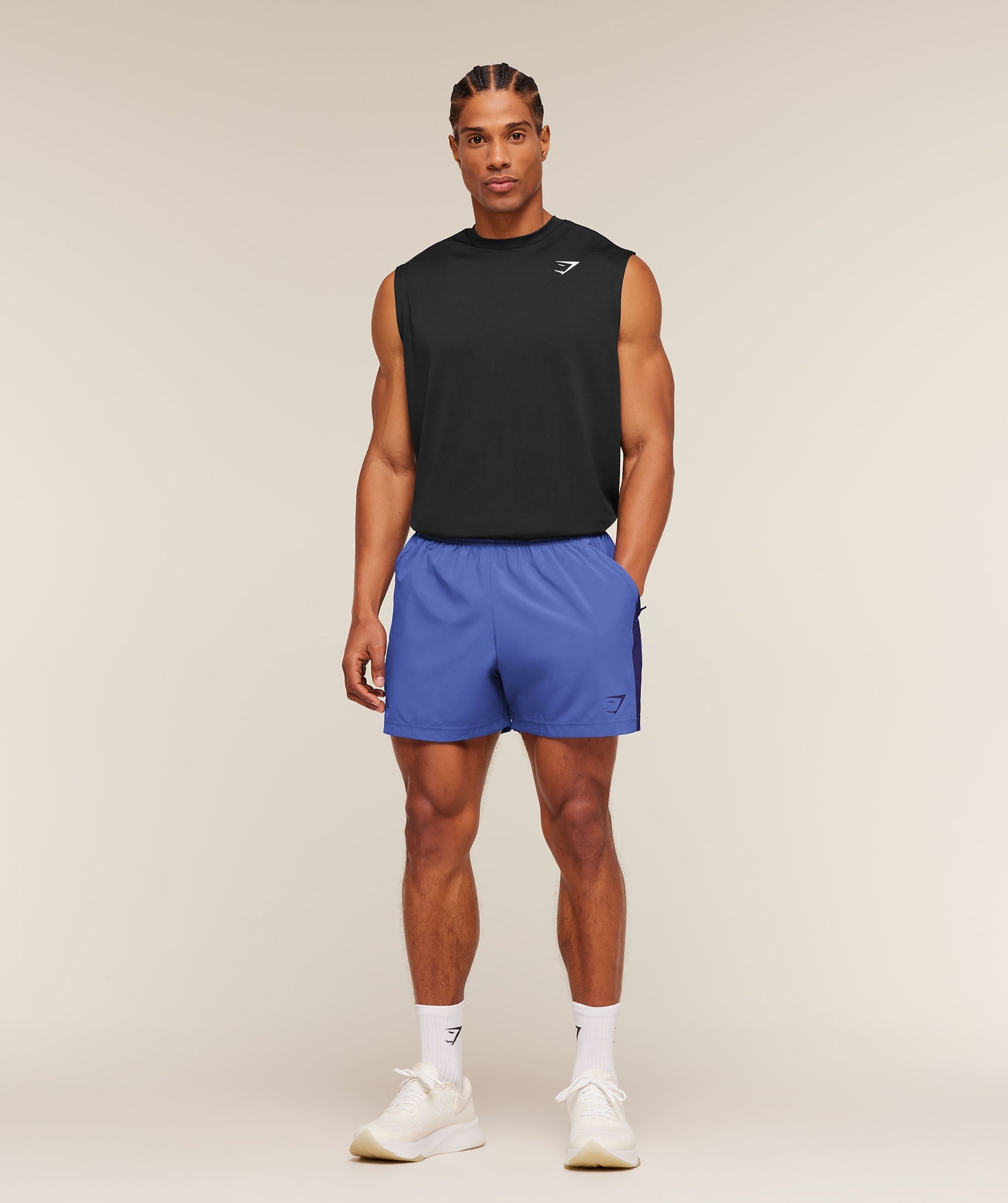 Gymshark Sport 5" Shorts Force Blue